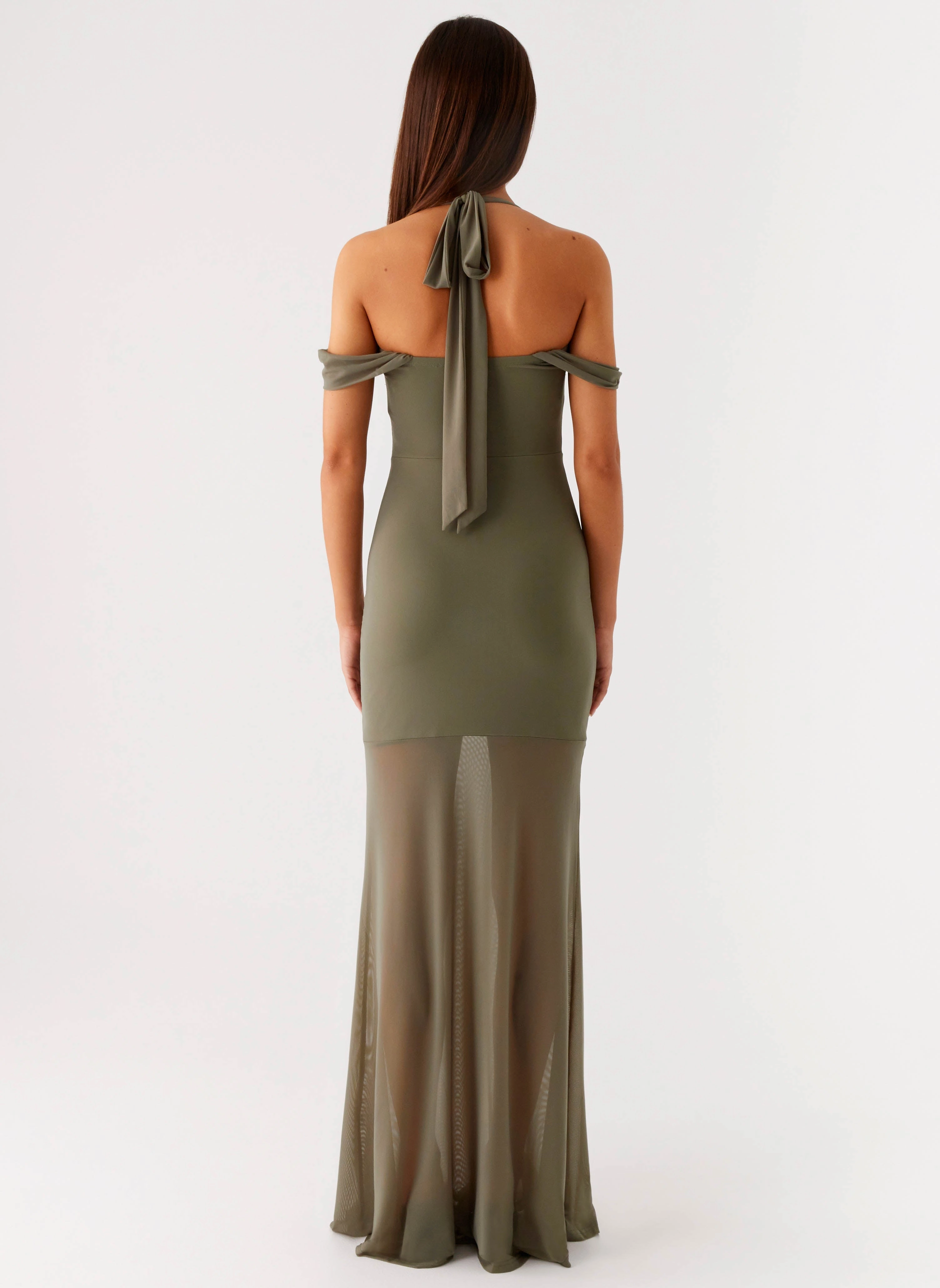 Effortless Vibe Ivy Lane Maxi Dress - Olive