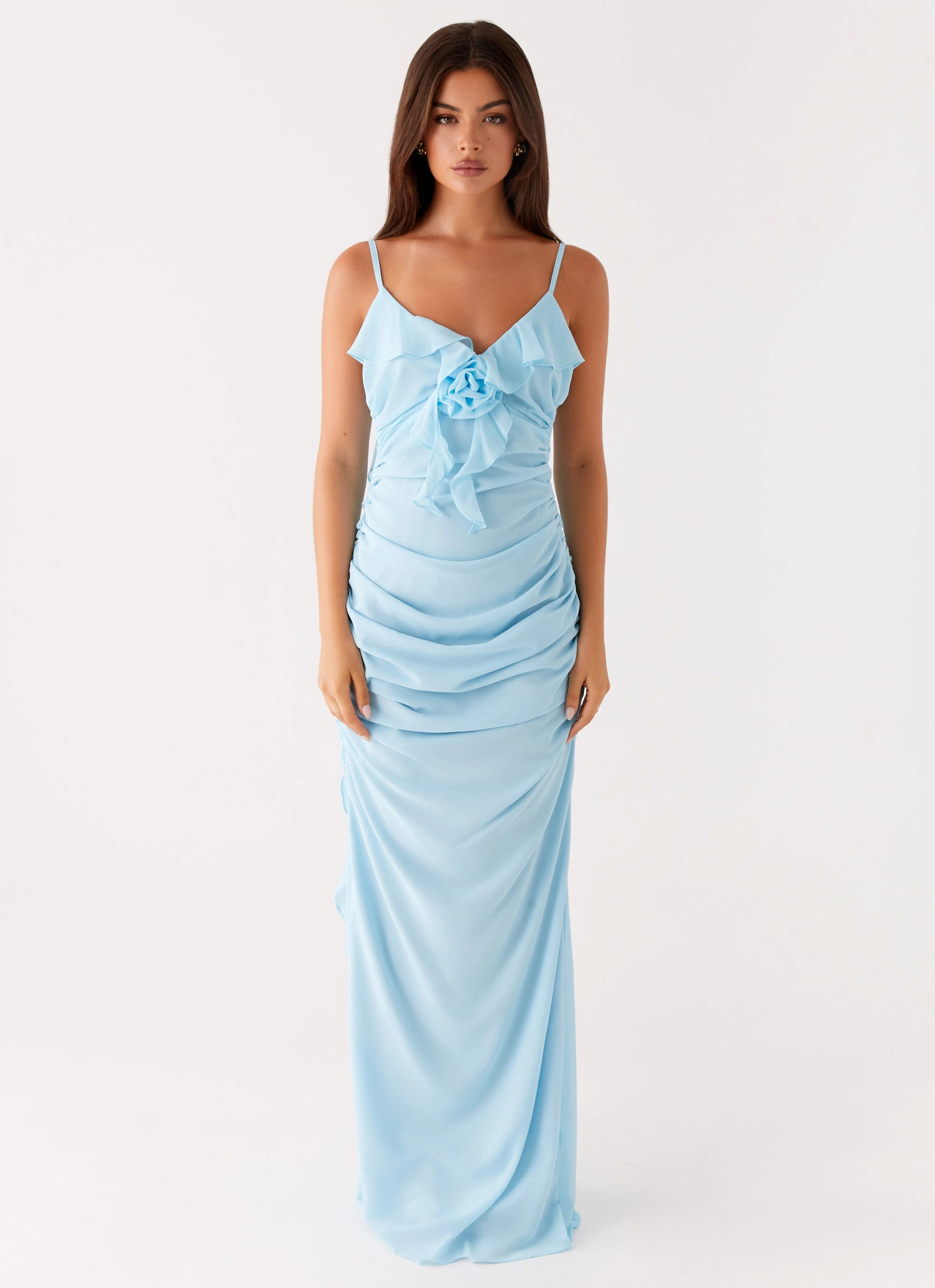 Comfortable Look Luxe Look Jasmina Maxi Dress - Blue