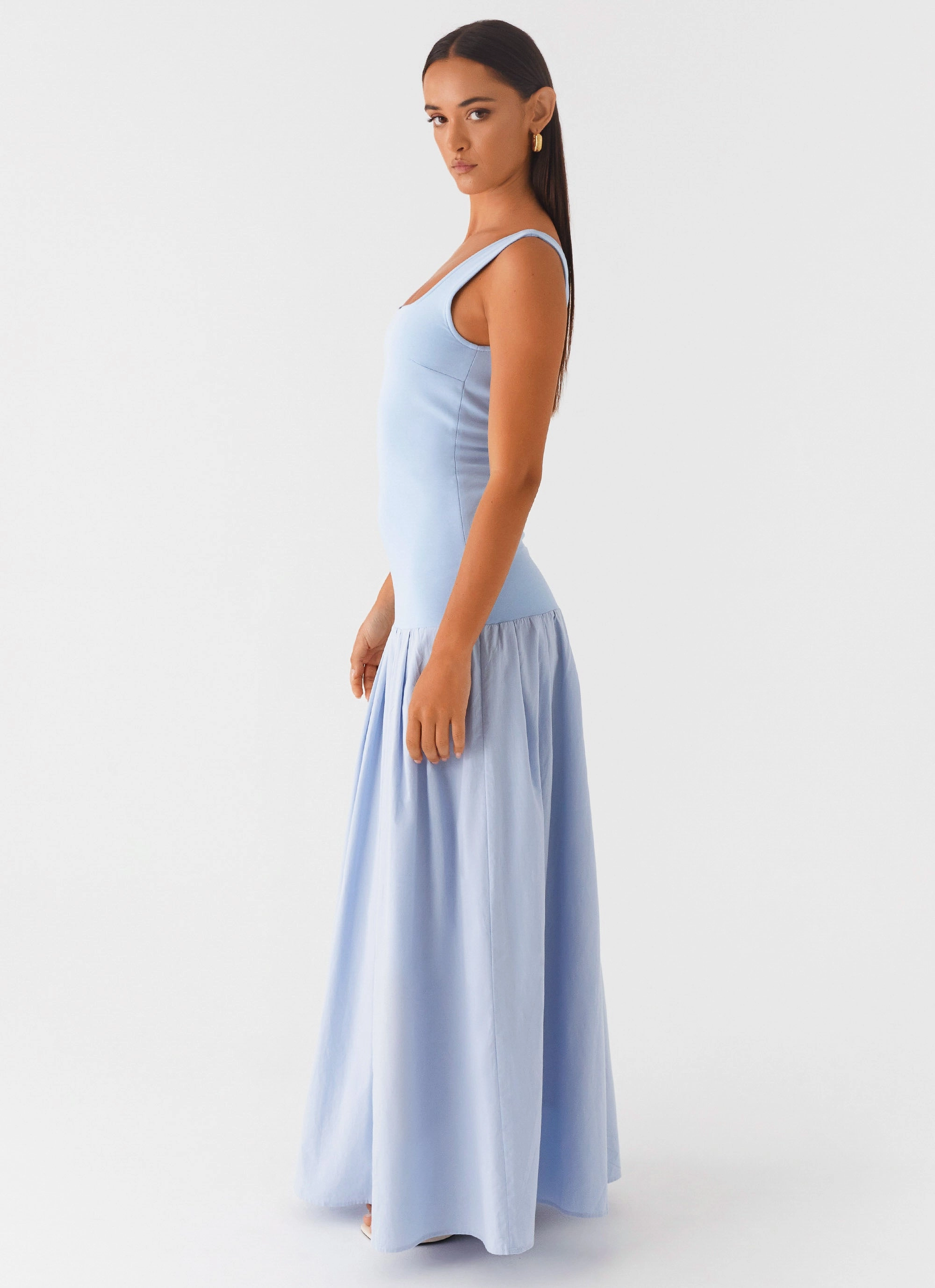 Relaxed and Effortless Jaxon Maxi Dress - Blue