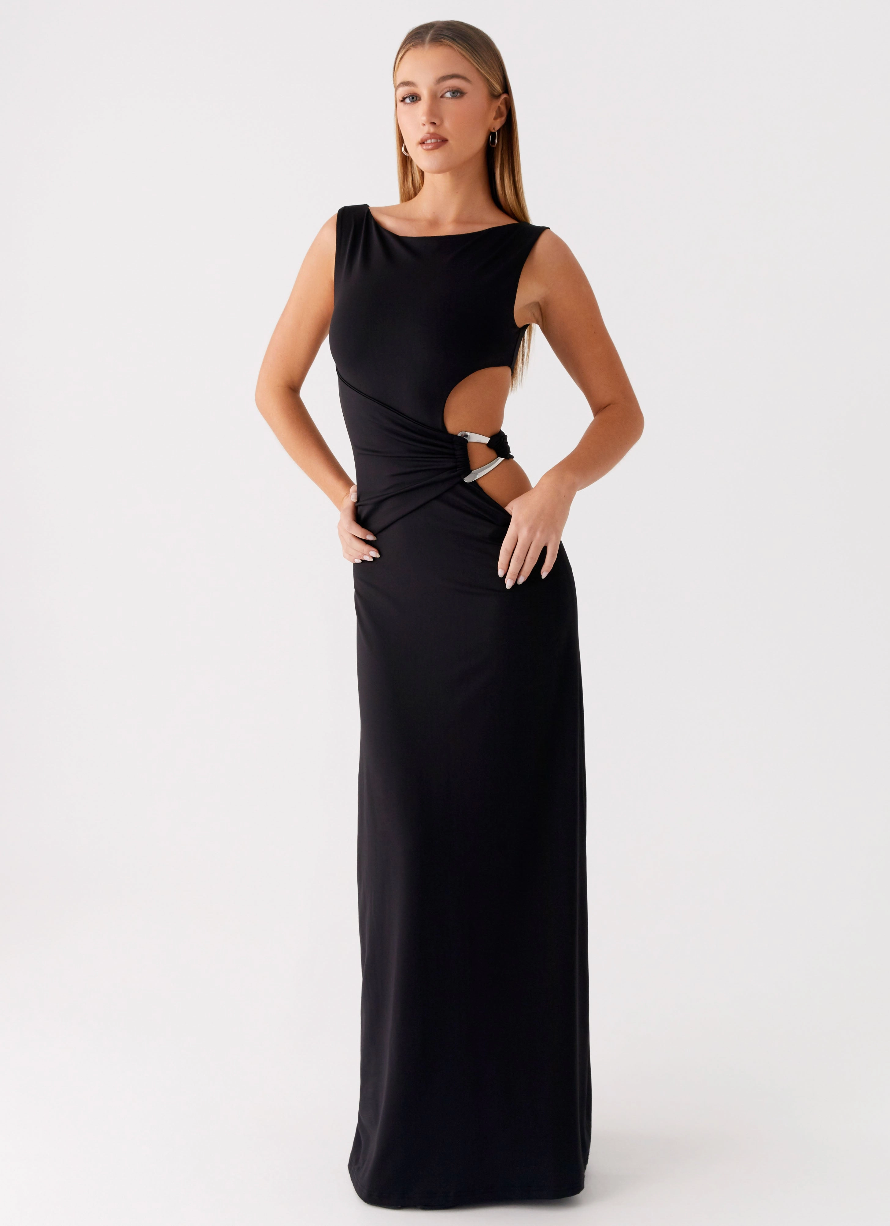 Compressible Jayana Maxi Dress - Black