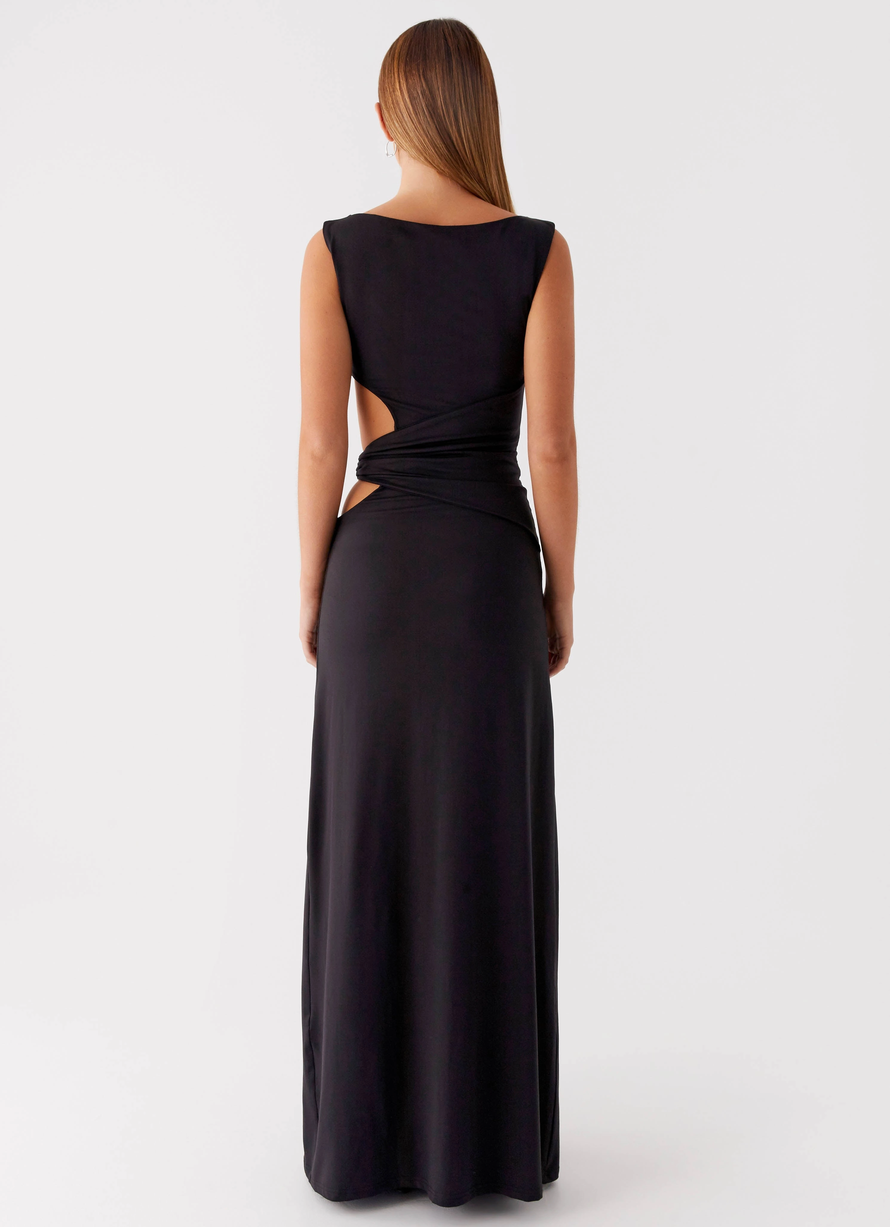 Polite Color Jayana Maxi Dress - Black
