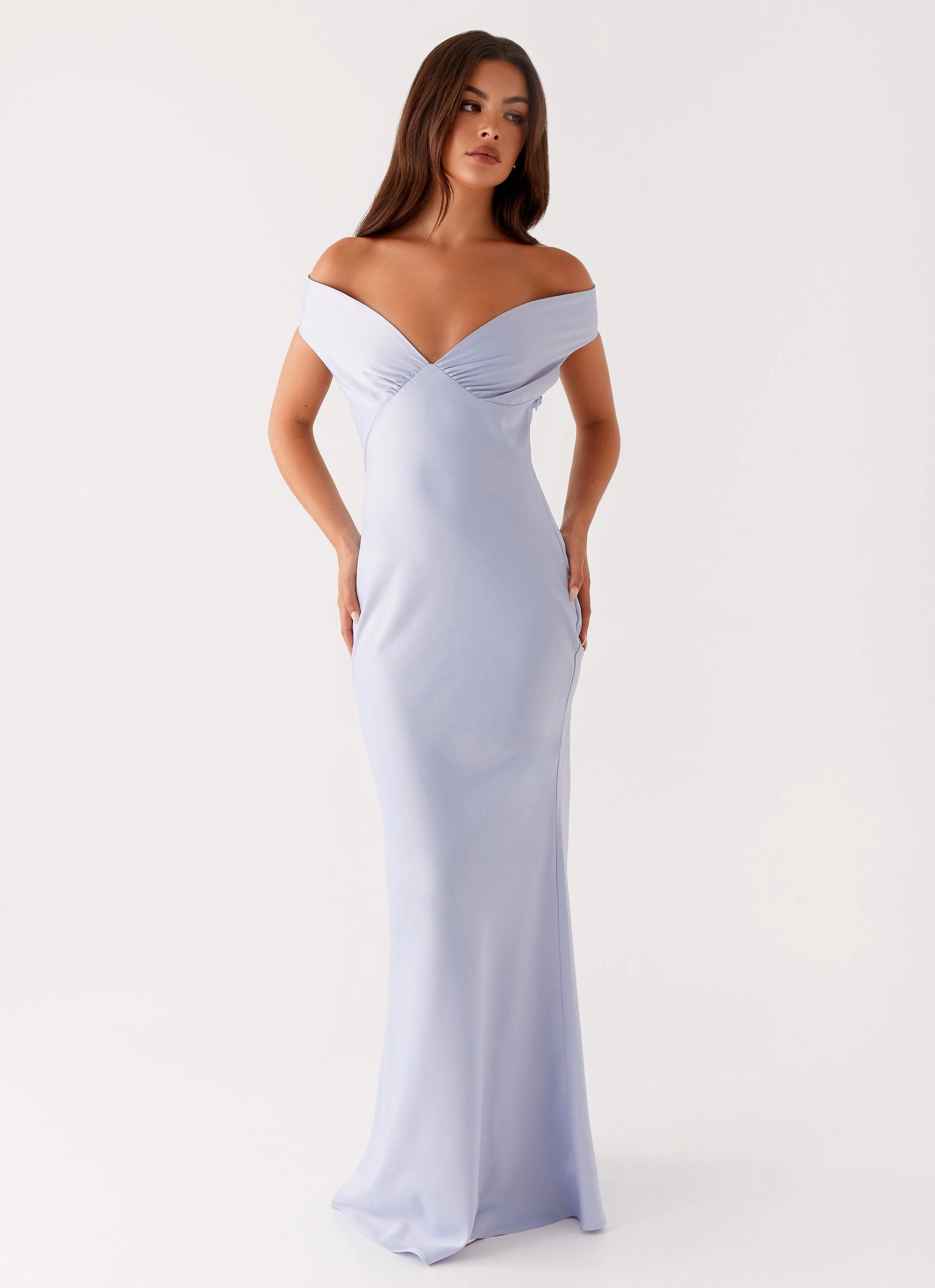 Trendy Comfort Feminine Mood Jenner Maxi Dress - Blue