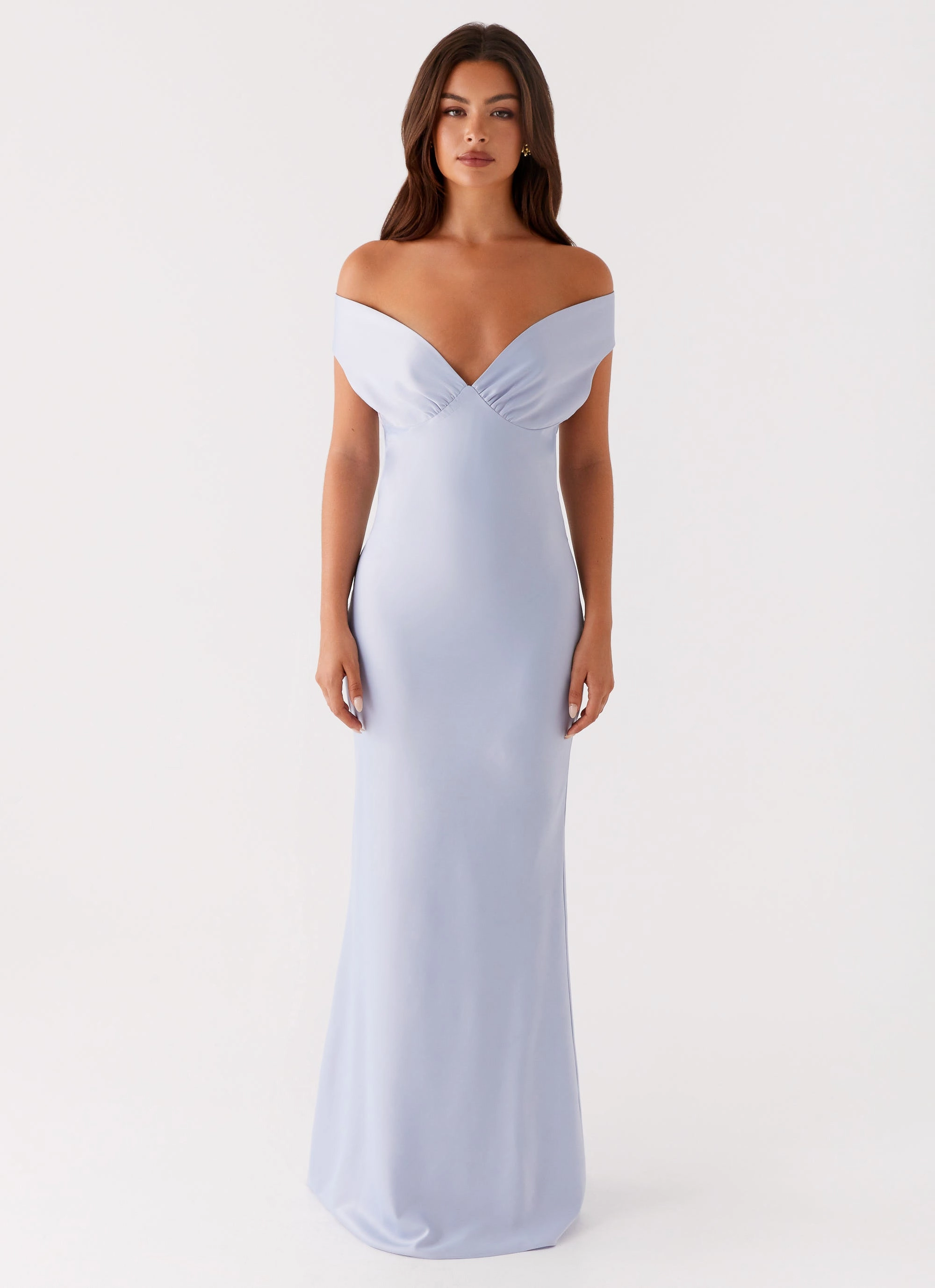 Jenner Maxi Dress - Blue Flattering Shape Wear