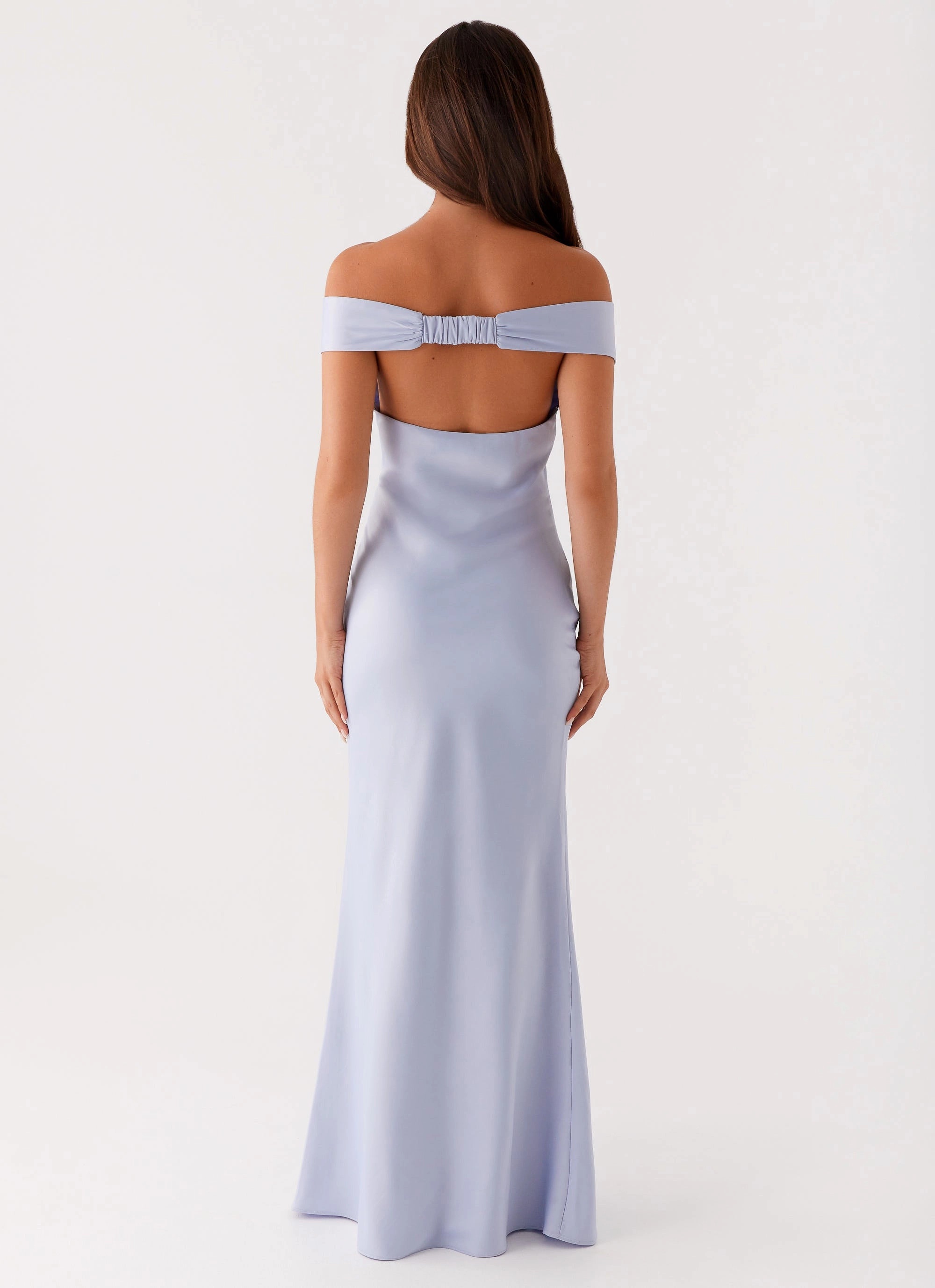 Chill Detail Fit Mood Jenner Maxi Dress - Blue