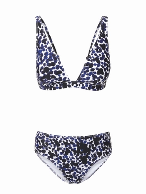 Jessica Top   Classic Midrise Bottoms in Animal Dot Adjustable-Straps