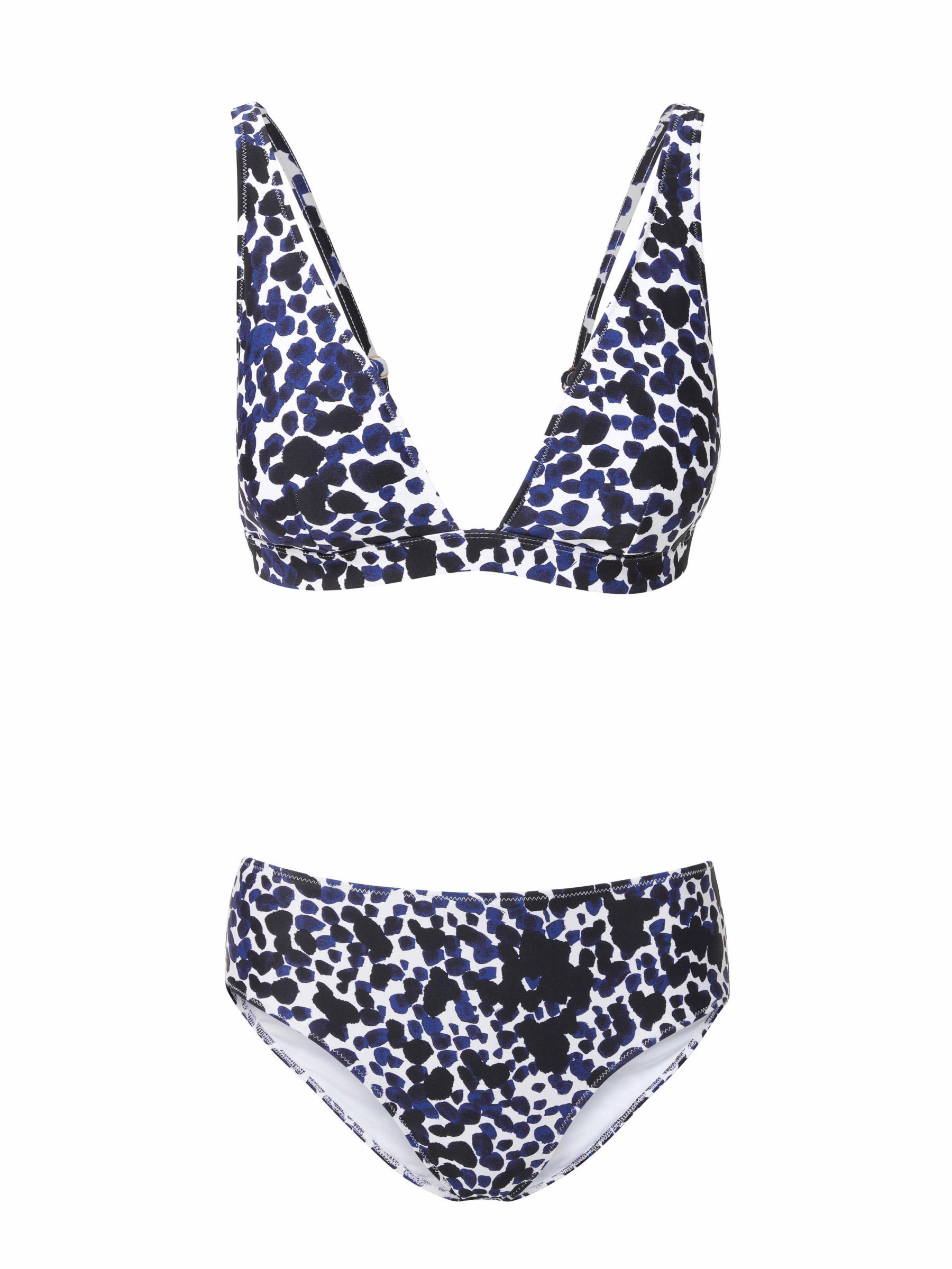 Hydrophobic Lining Cool Prints Jessica Top   Classic Midrise Bottoms in Animal Dot