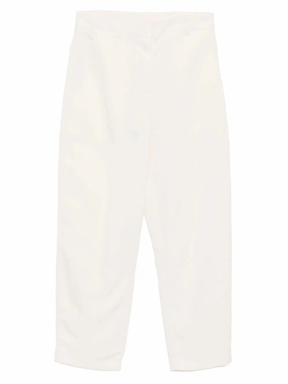Side slits Jetties Beach Pant with Fly Front in Bone