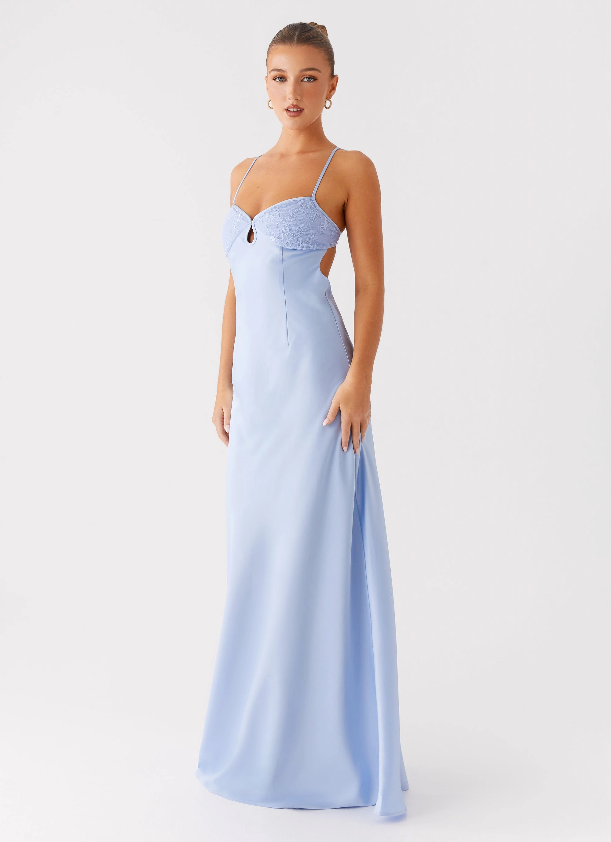 Joanie Maxi Dress - Blue Comfortable outdoor wear Fashion-Forward