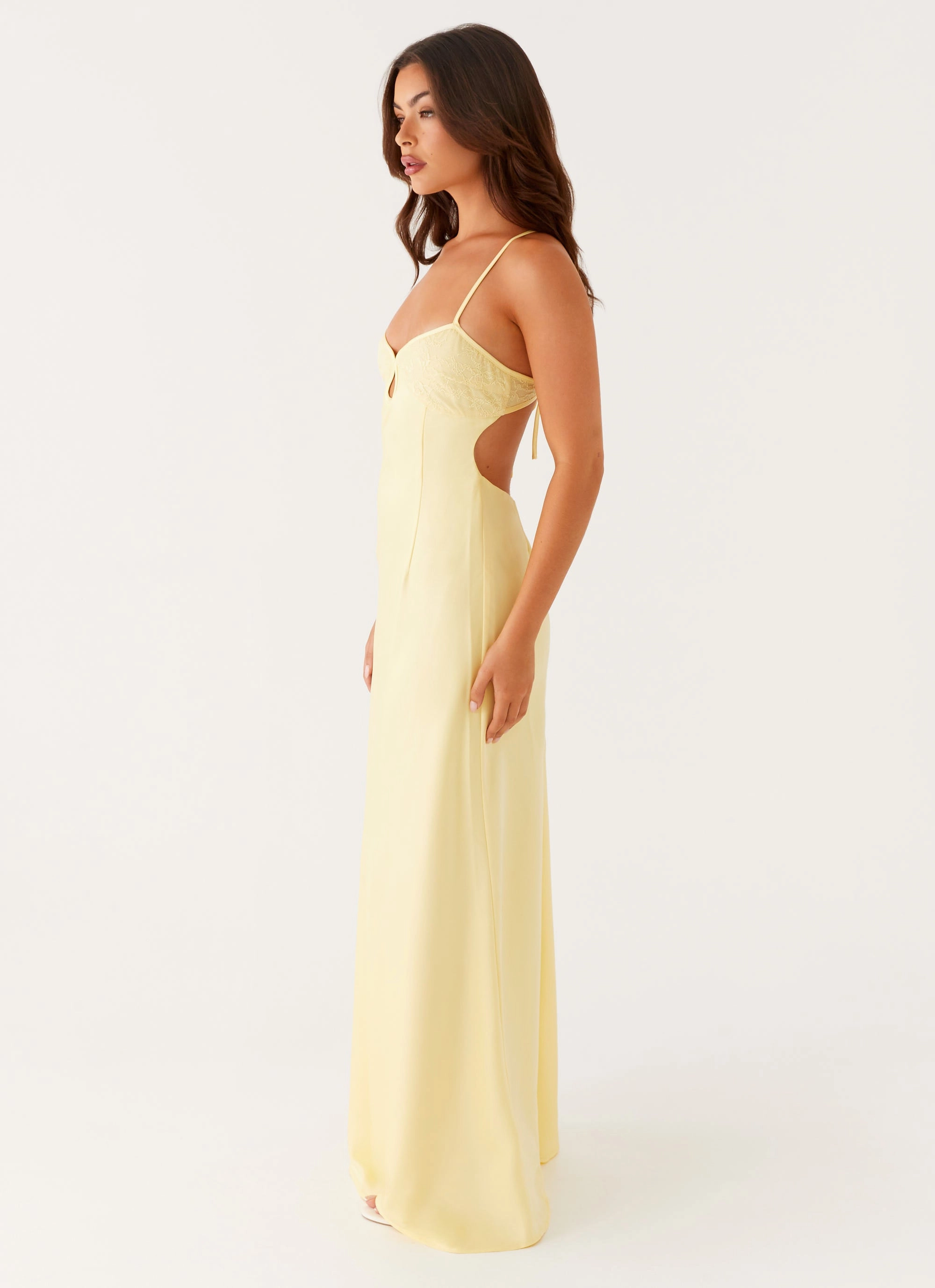 Joanie Maxi Dress - Yellow Romance Soul
