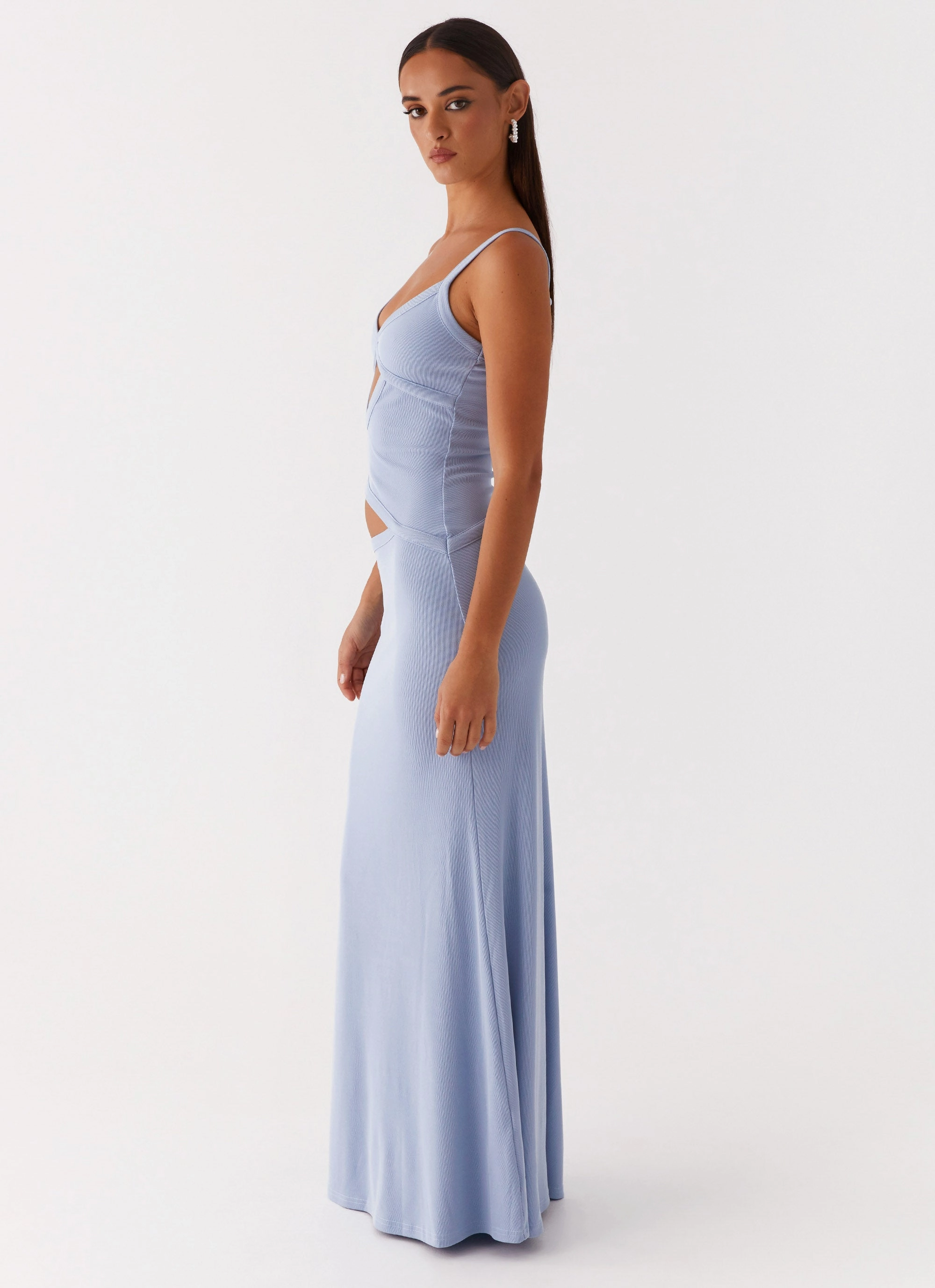 Oversized-Fit Jocelyn Maxi Dress - Blue