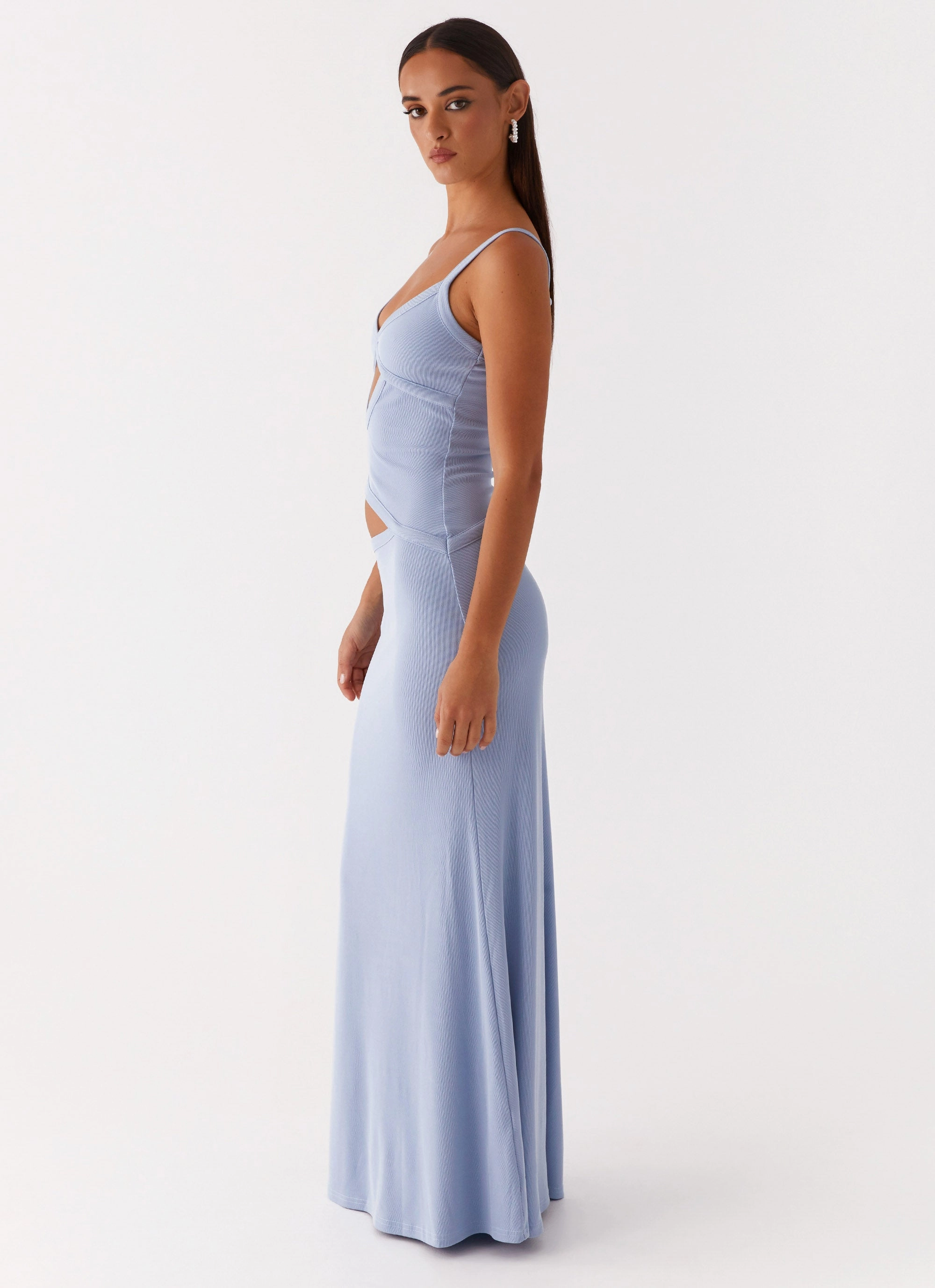 Jocelyn Maxi Dress - Blue Sophisticated Edge