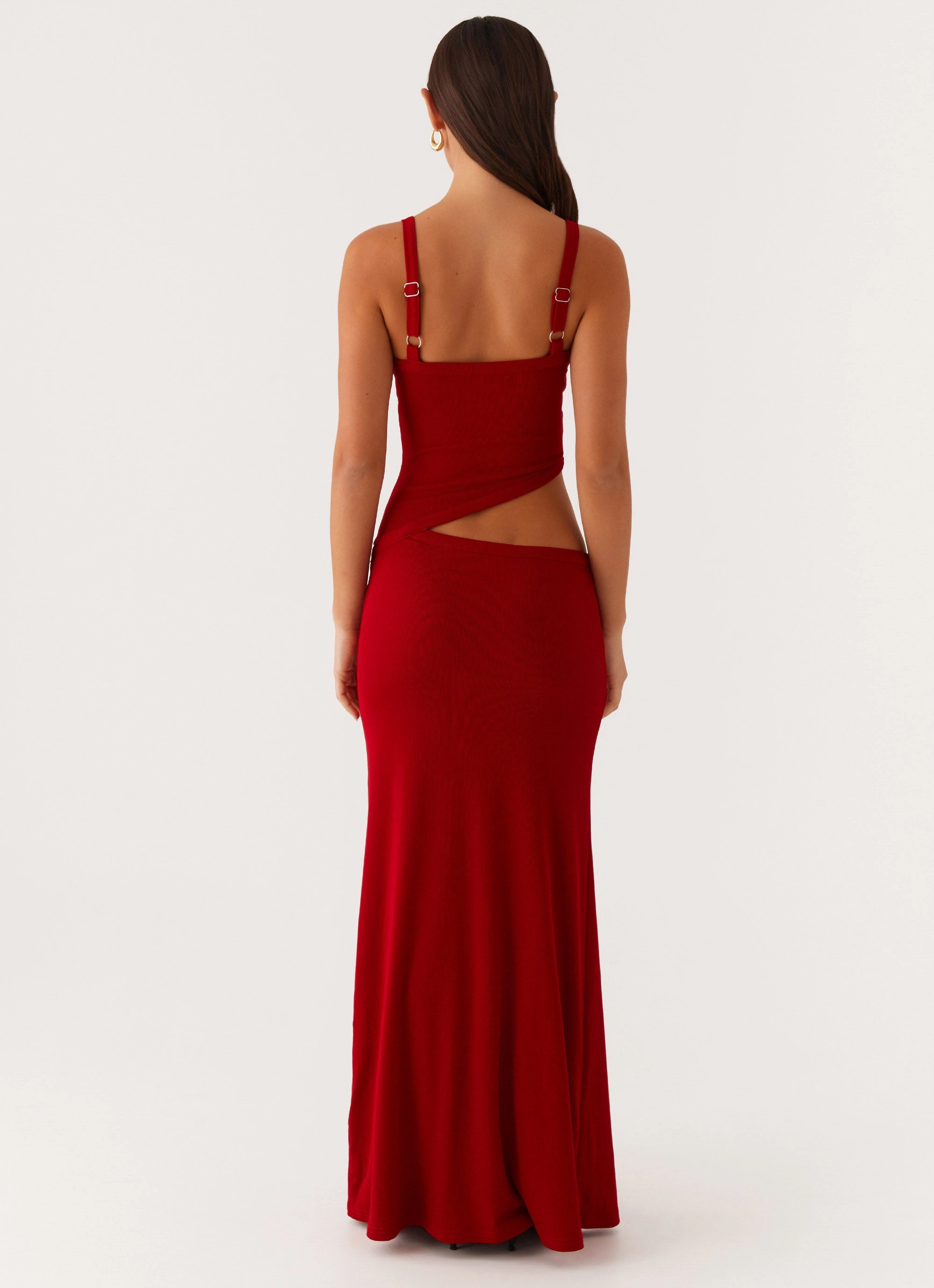 Graduation-Event Jocelyn Maxi Dress - Red