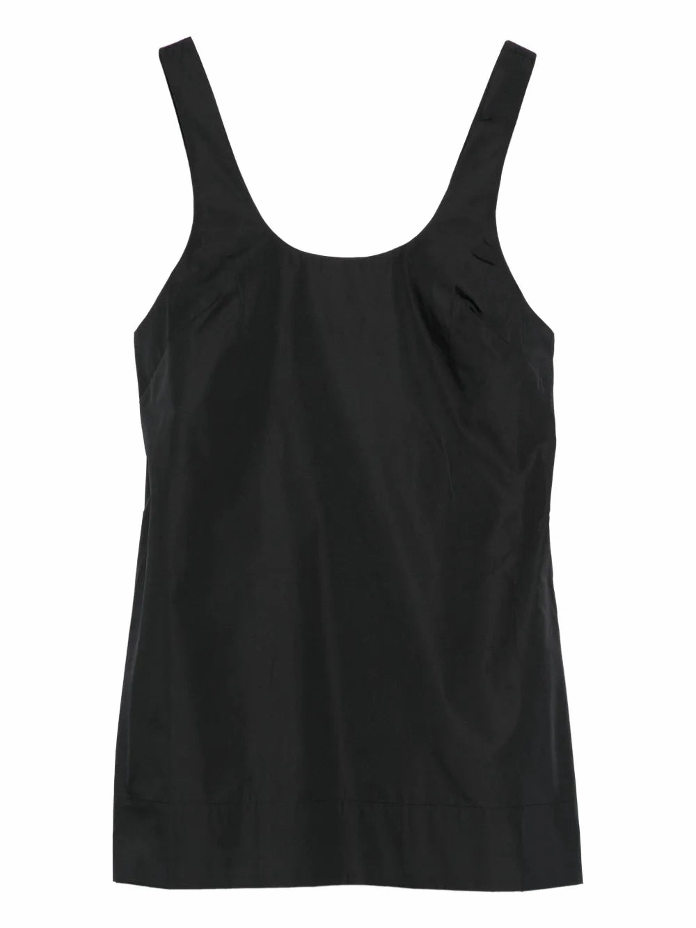 Jordan Mini Dress in Black Gentle Shine