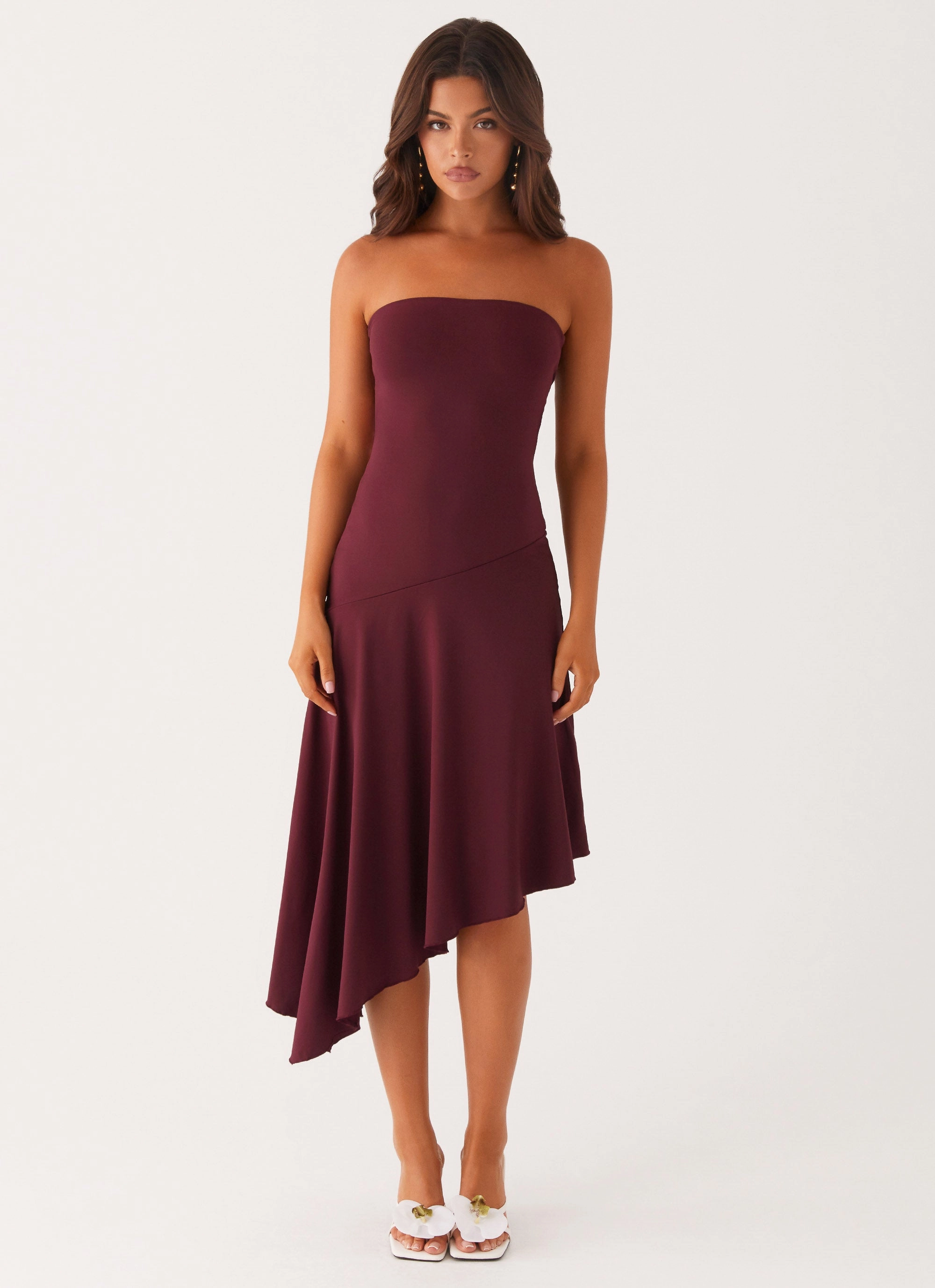 Juliana Midi Dress - Mulberry Natural Form