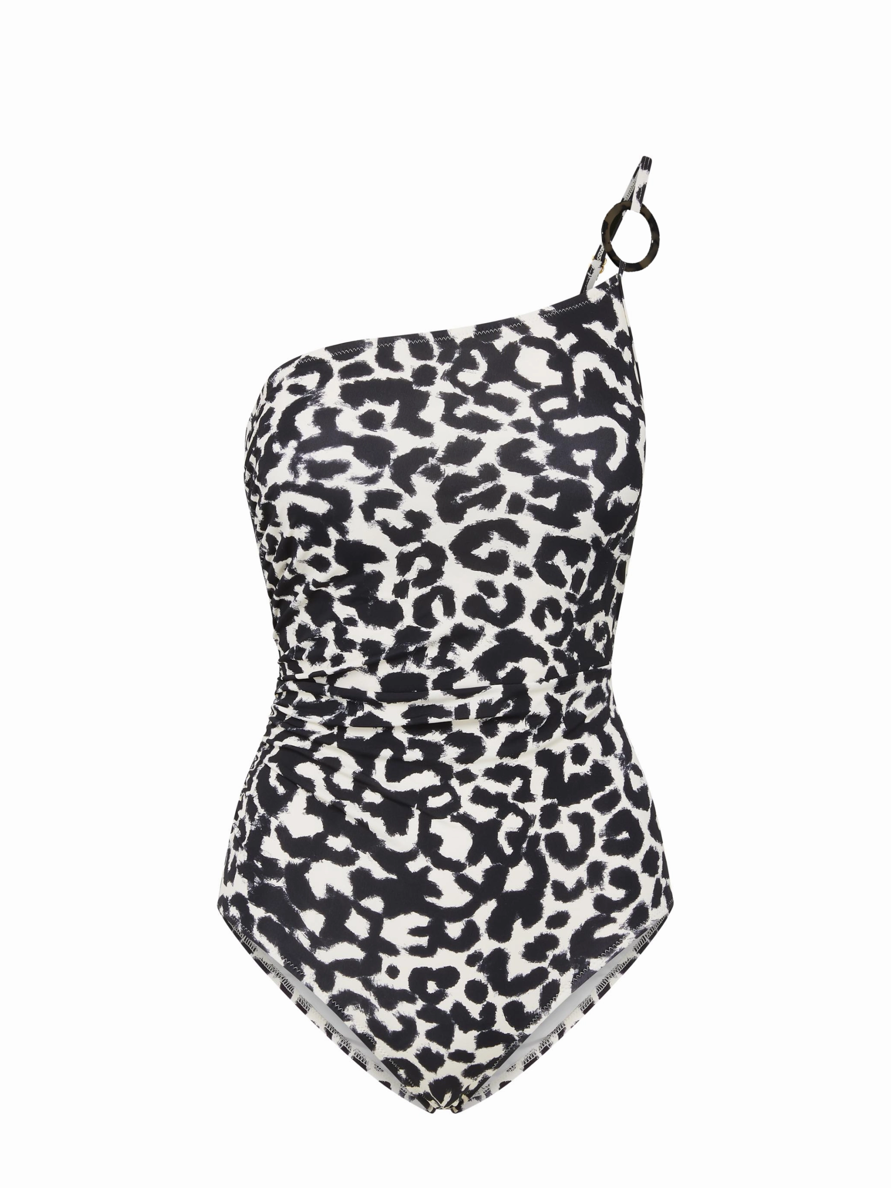 Kara One Piece Mia Leopard High Compression Fit Retro-Glam