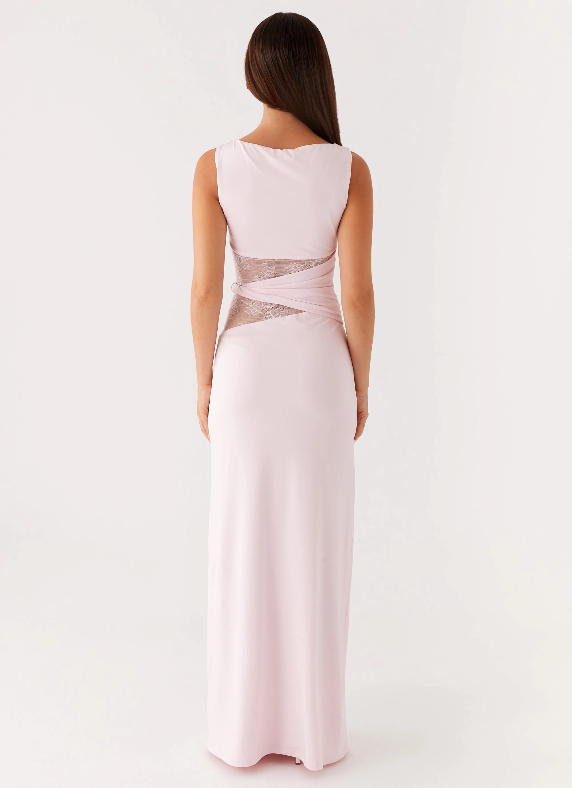 Minimal Cut Karma Maxi Dress - Pink