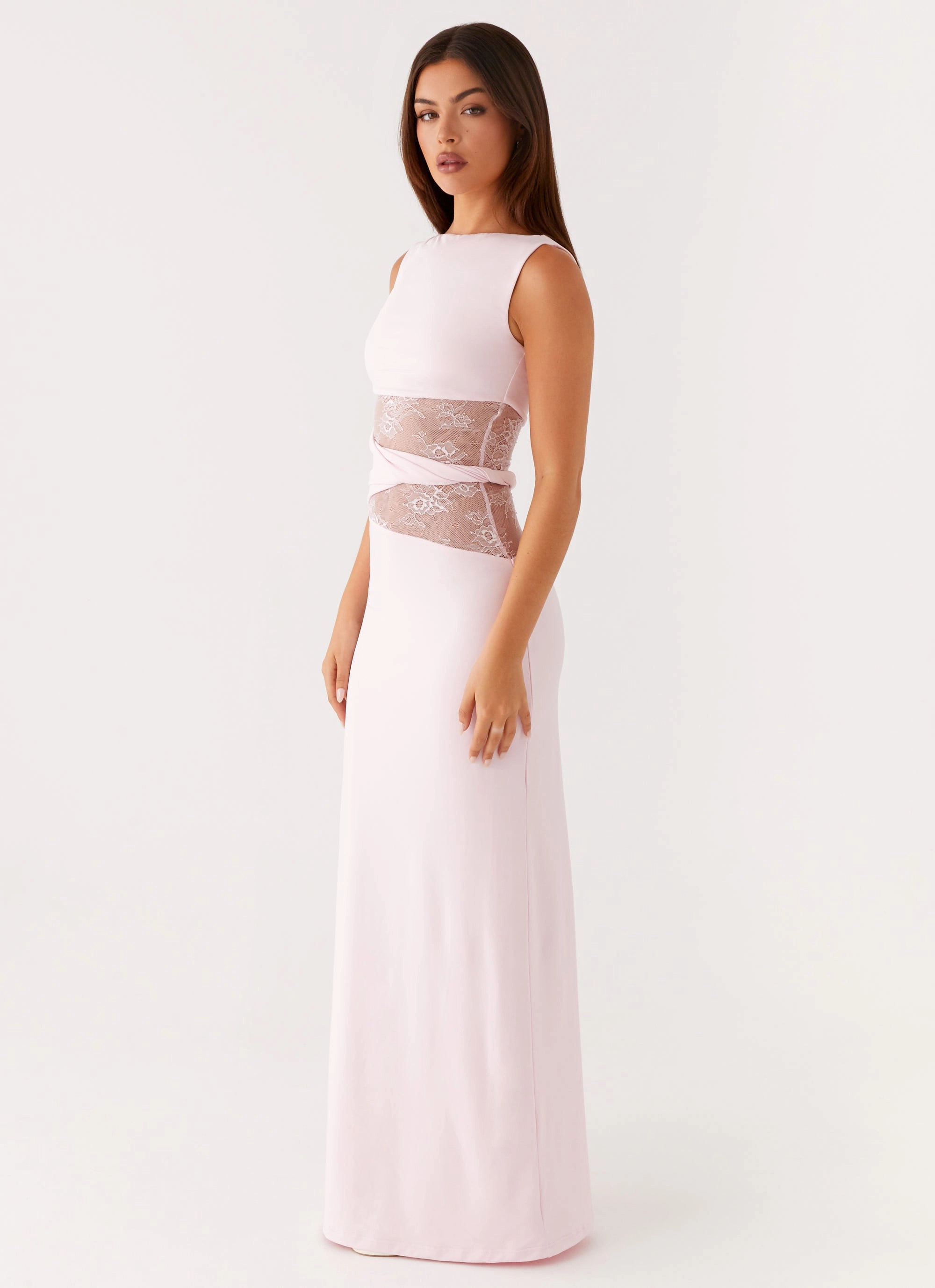Bold Touches Karma Maxi Dress - Pink
