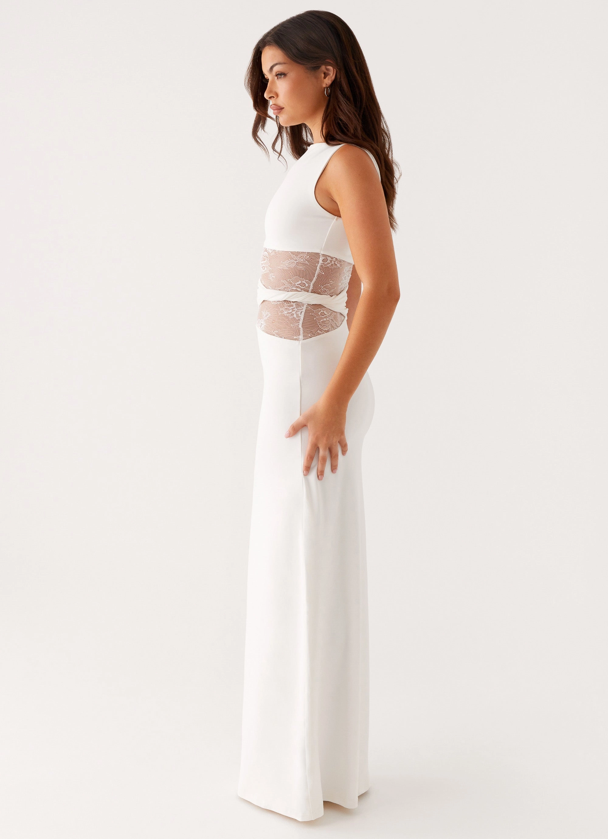 Easy Going Karma Maxi Dress - White
