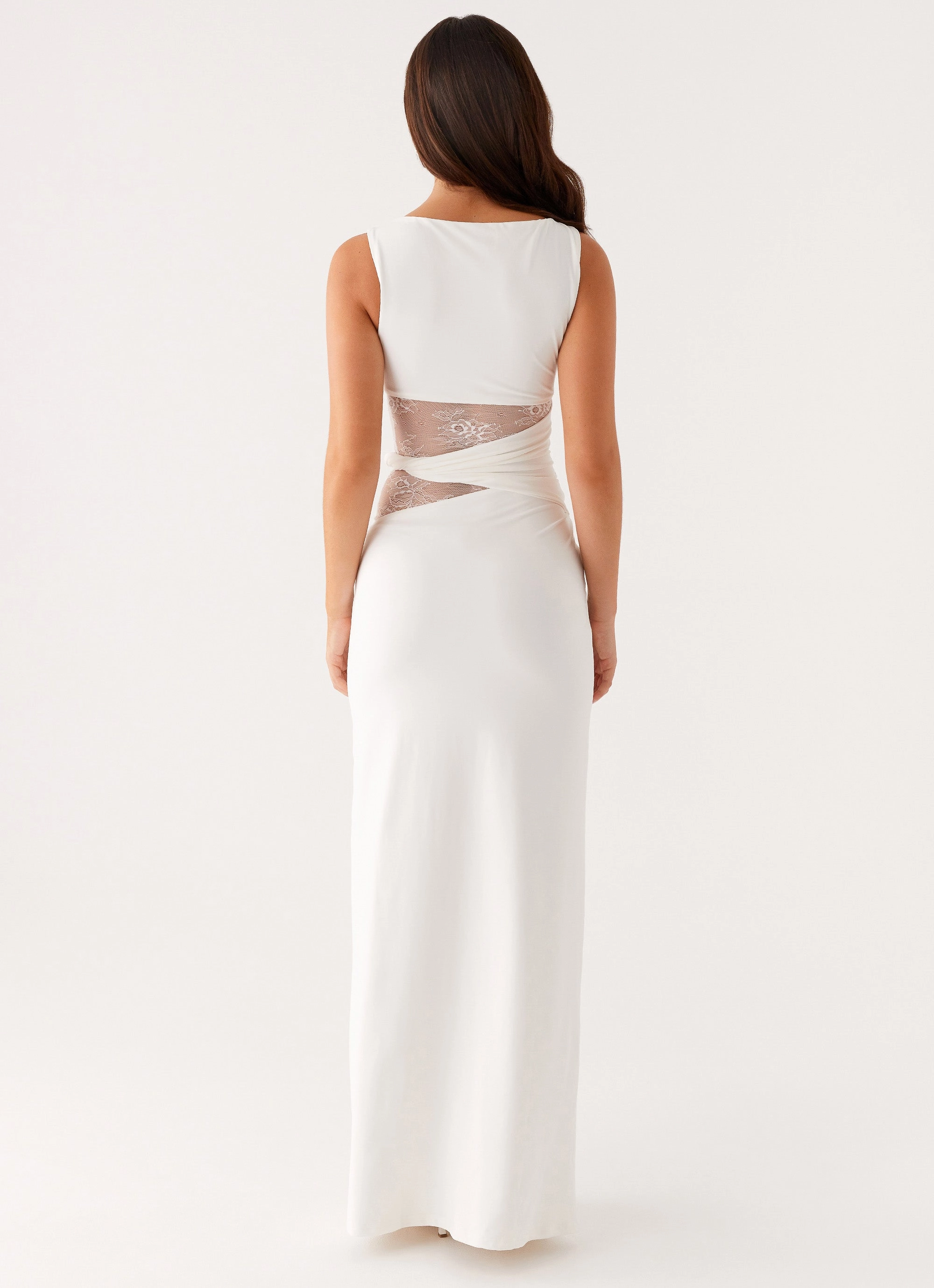 Classic Layering Karma Maxi Dress - White