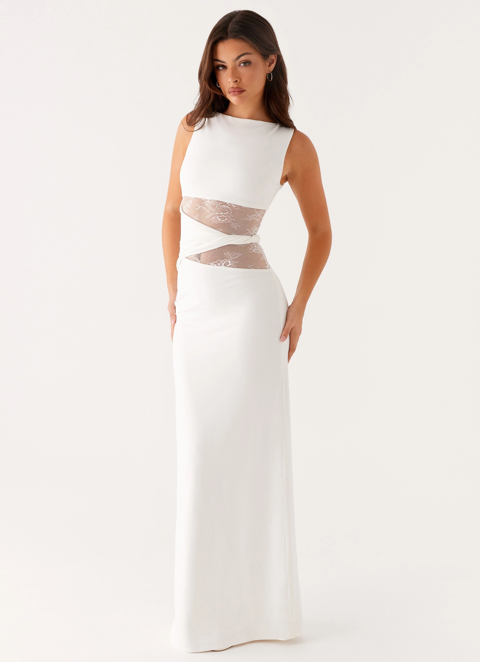 Luxe Wear Karma Maxi Dress - White