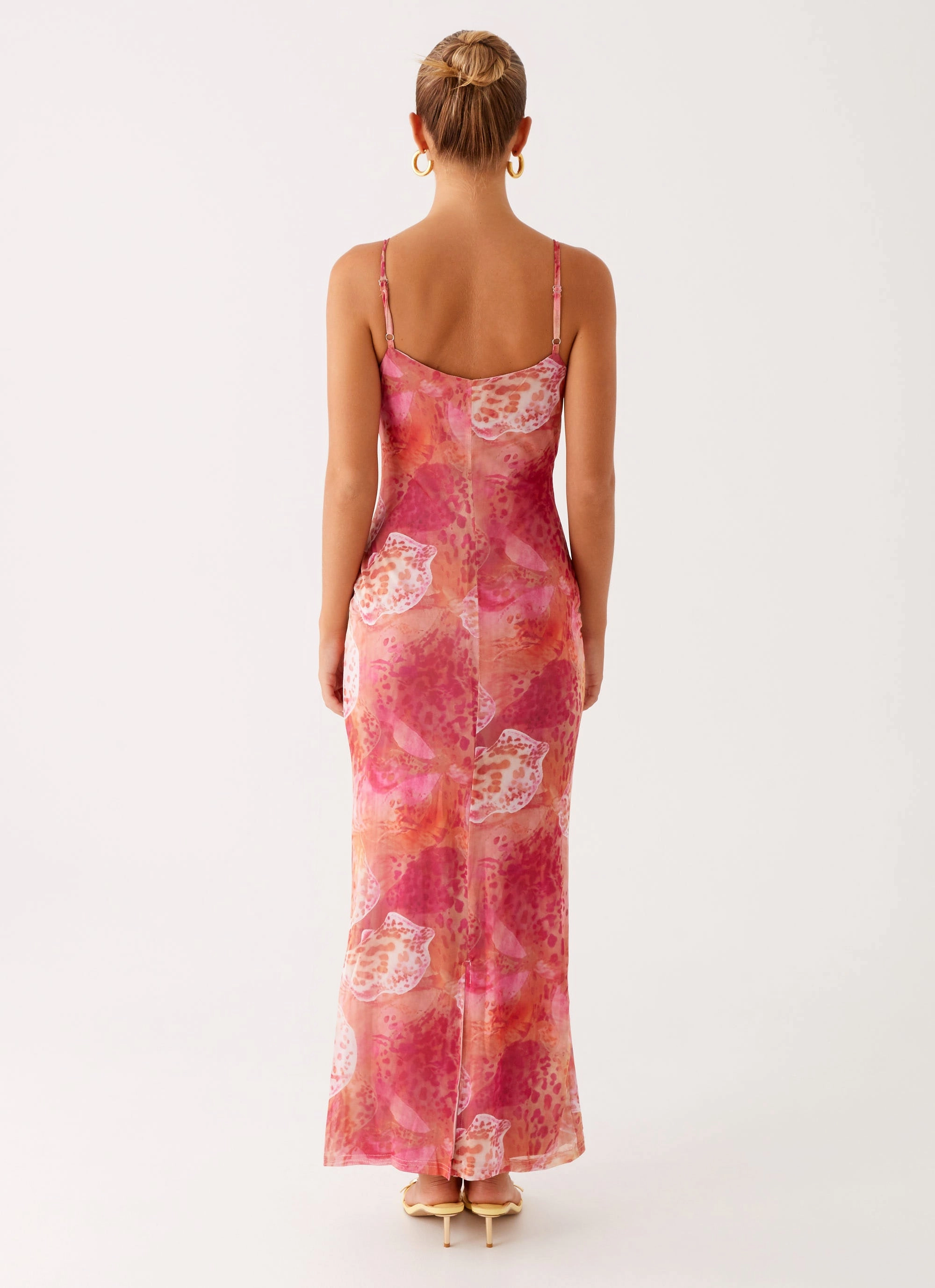 Kasey Midi Dress - Flamingo Fling Vacation Outfit