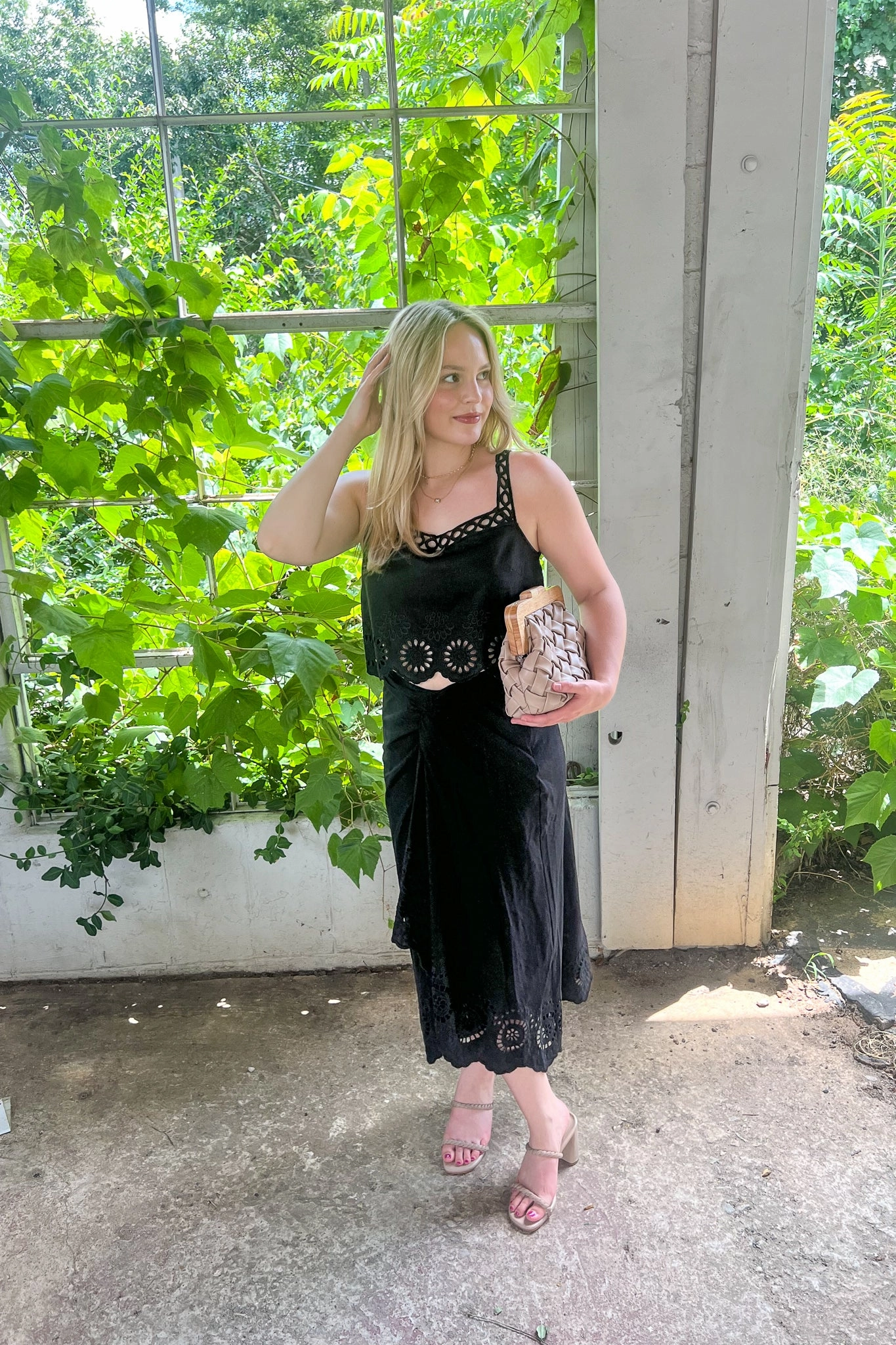 Kayla Wrap Skirt Eco Friendly Dye Process