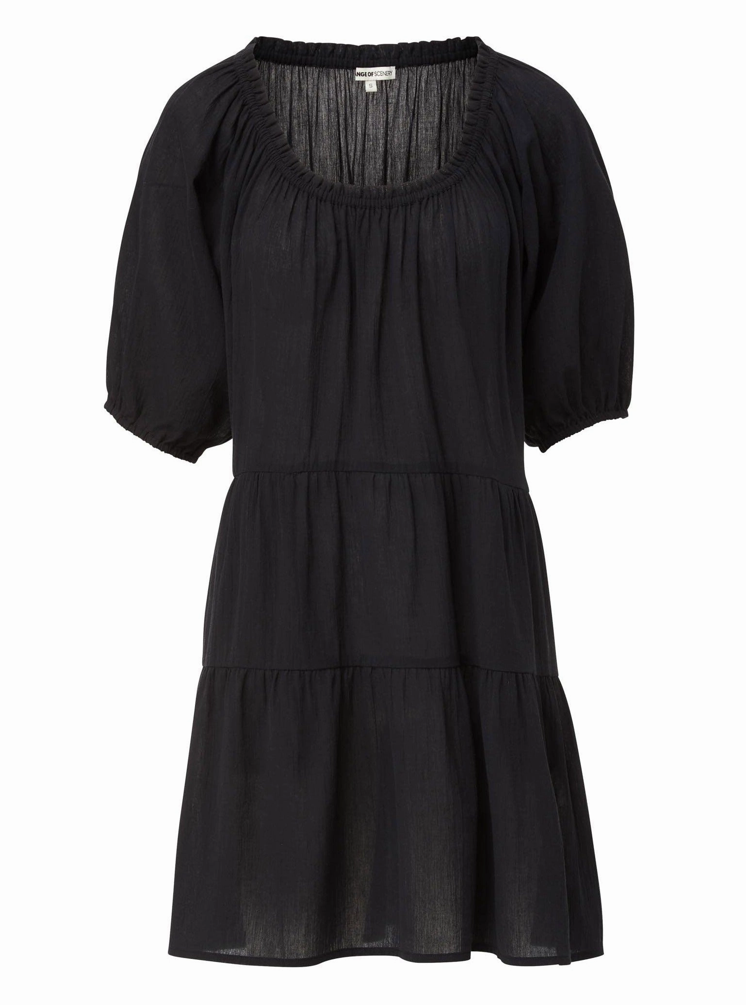 Fluid Fabric Kelly Dress Black