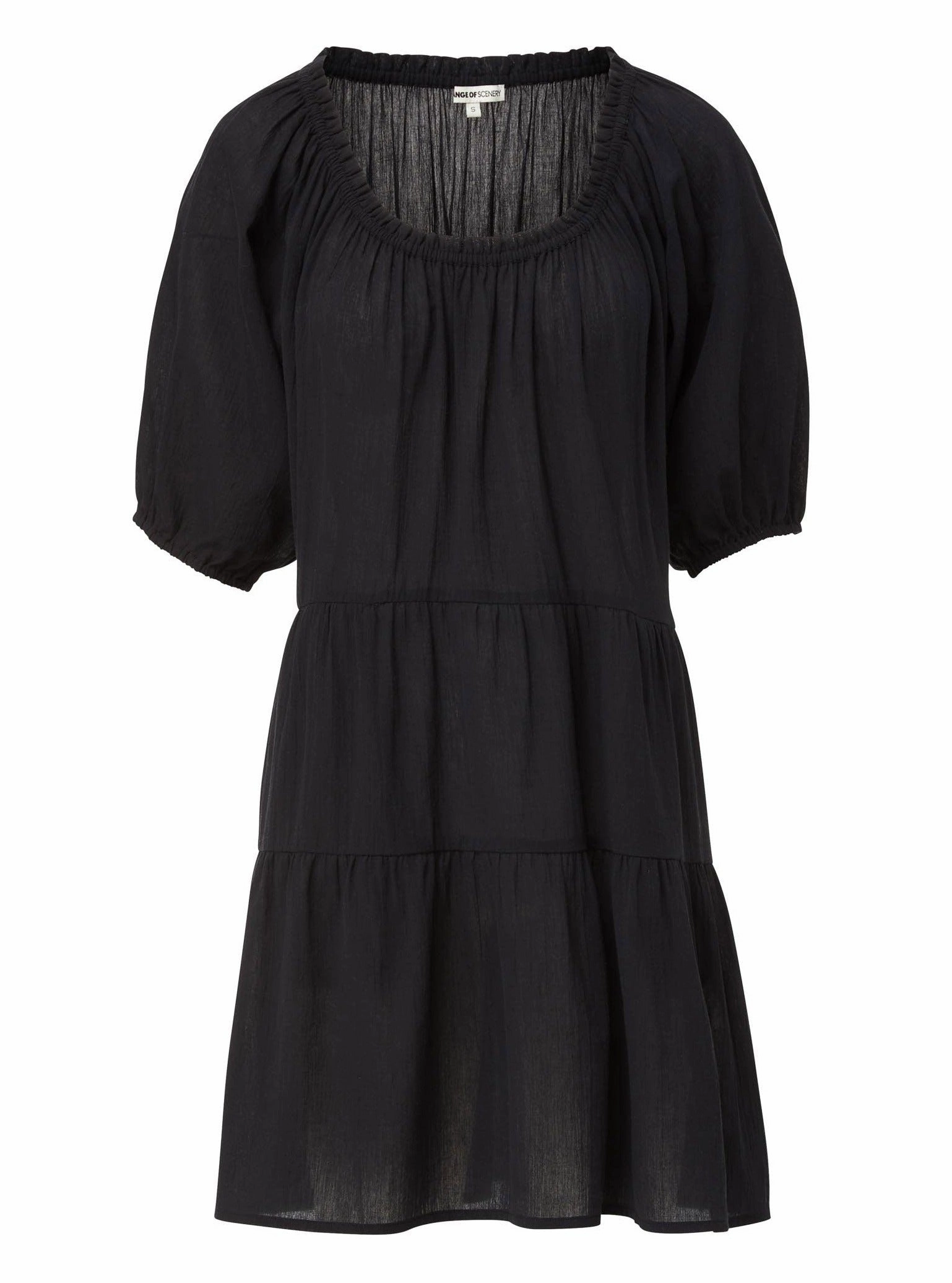 Relaxed Mood Love Soft Kelly Dress Black