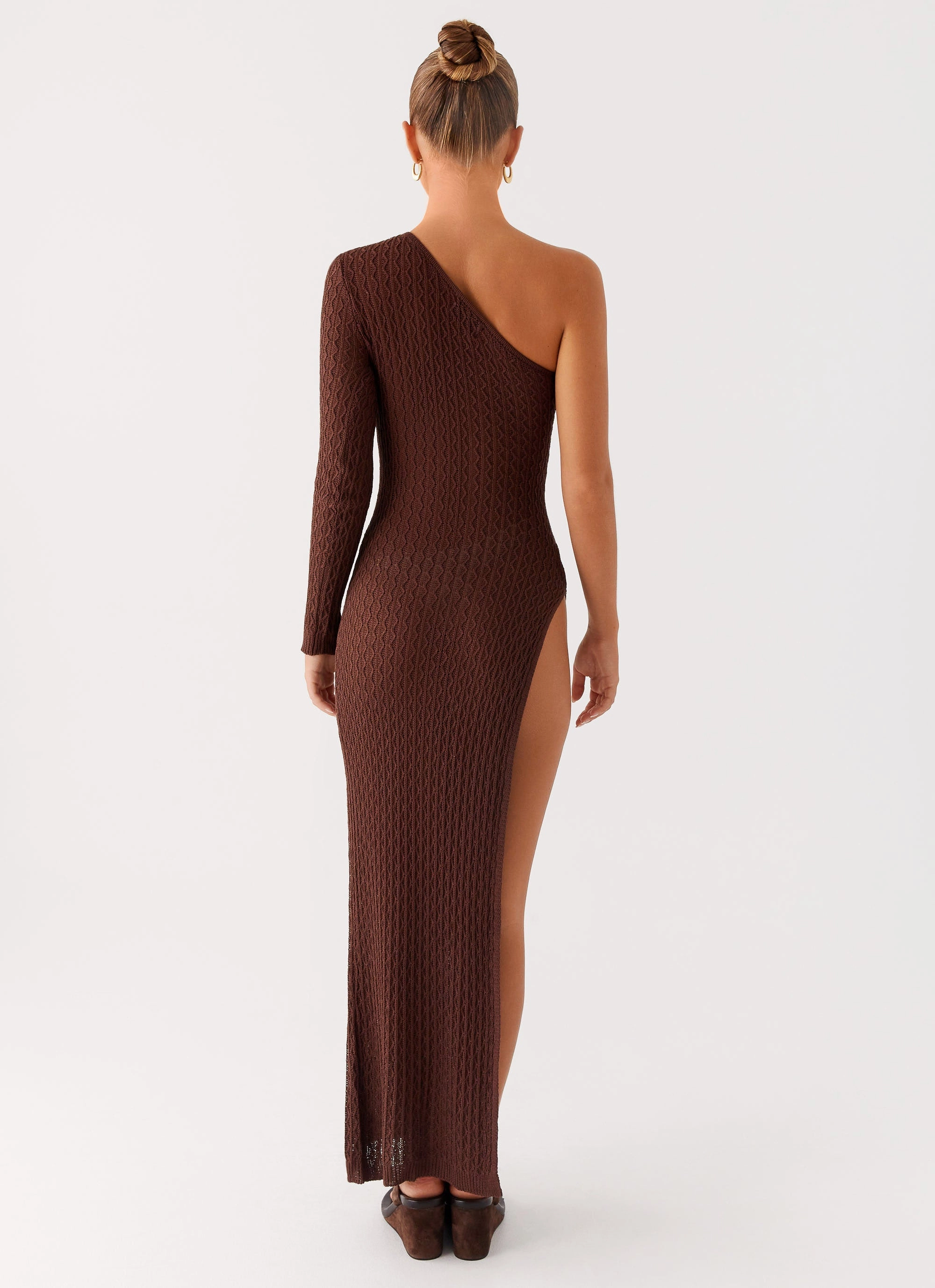 Cool Layers Kerri Knit Maxi Dress - Dark Chocolate