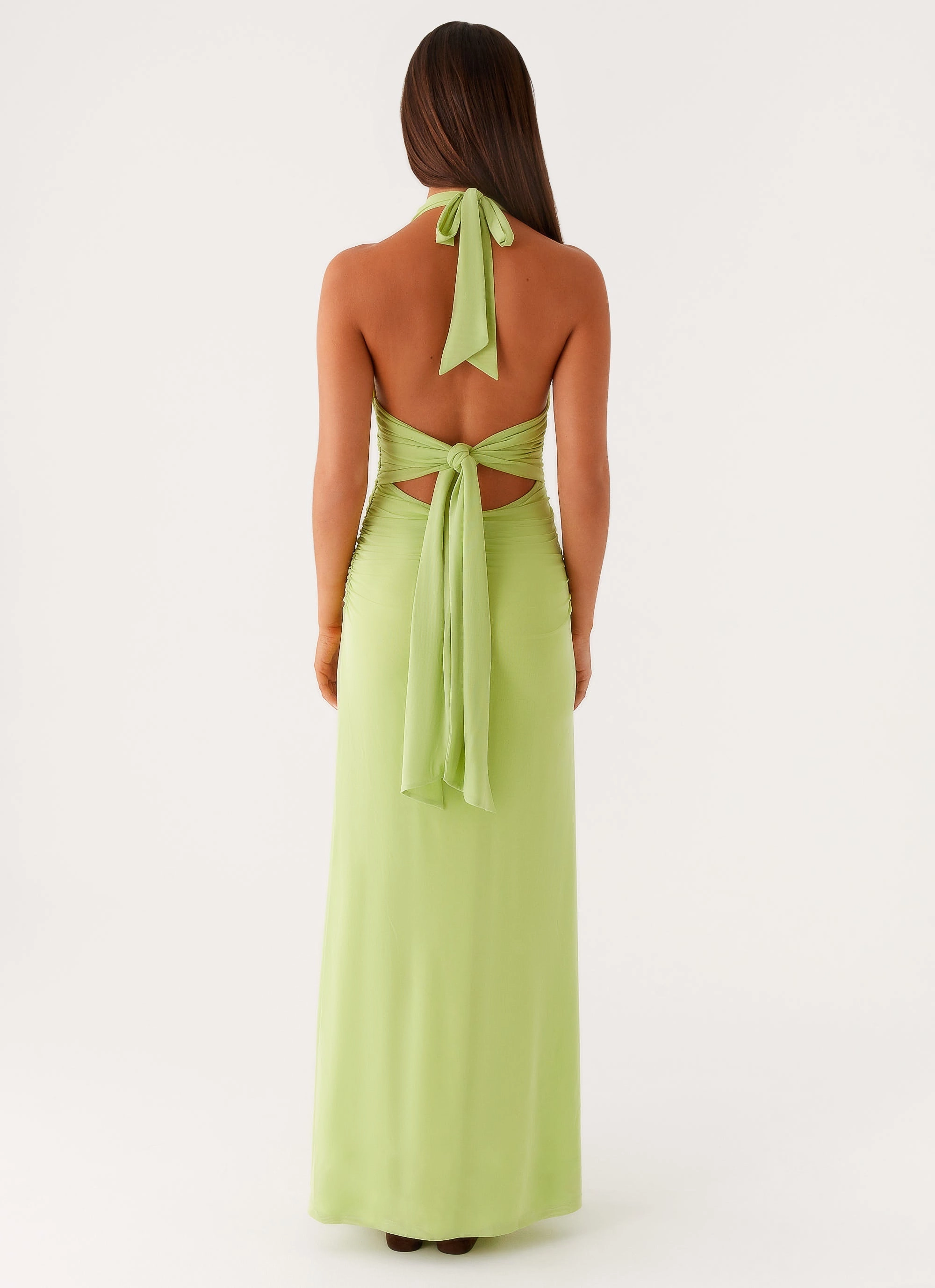 Kerrie Maxi Dress - Lime skin friendly Body Harmony