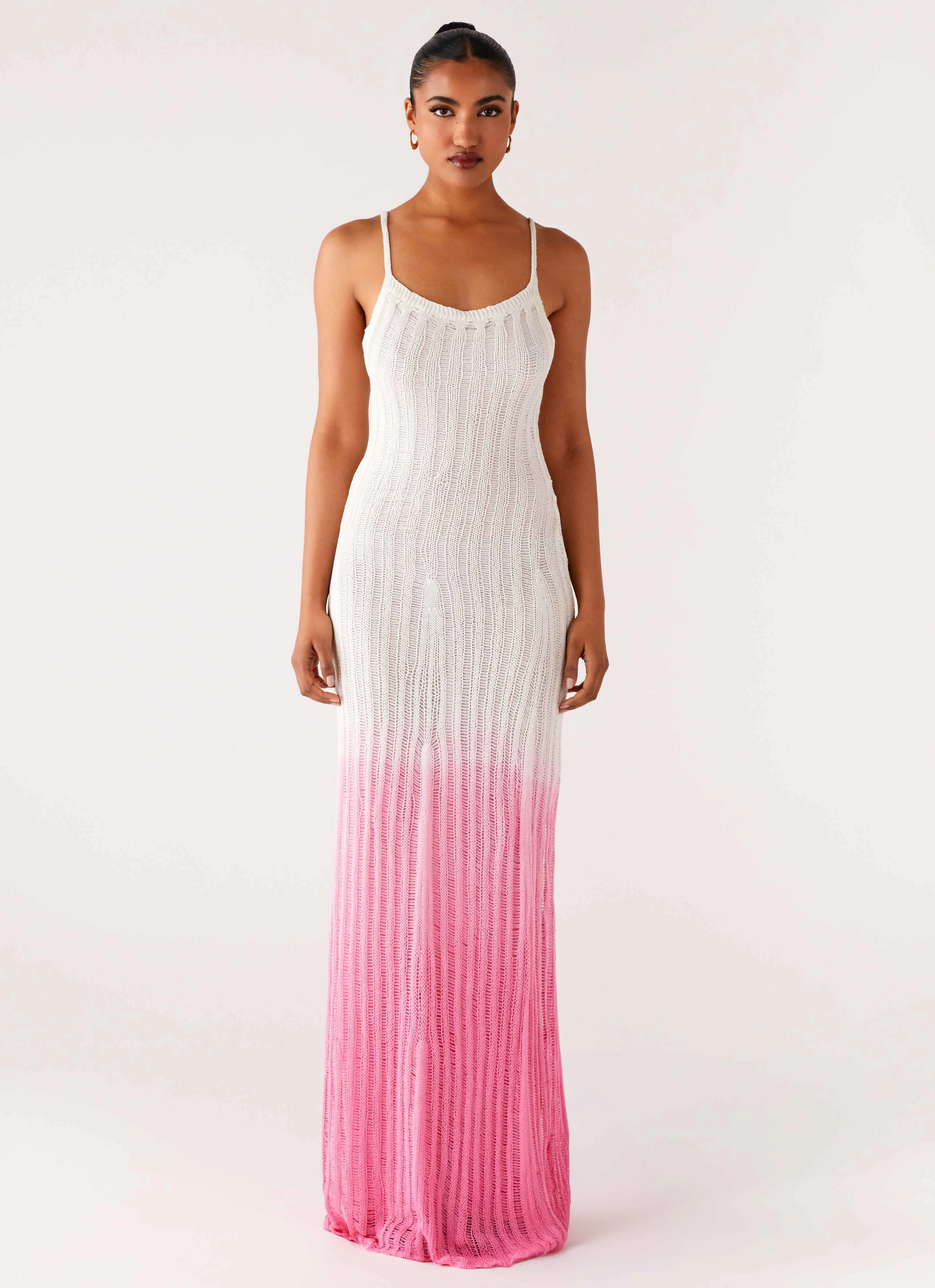 Kiki Maxi Dress - Pink Ombre Trendy Piece Japan Line