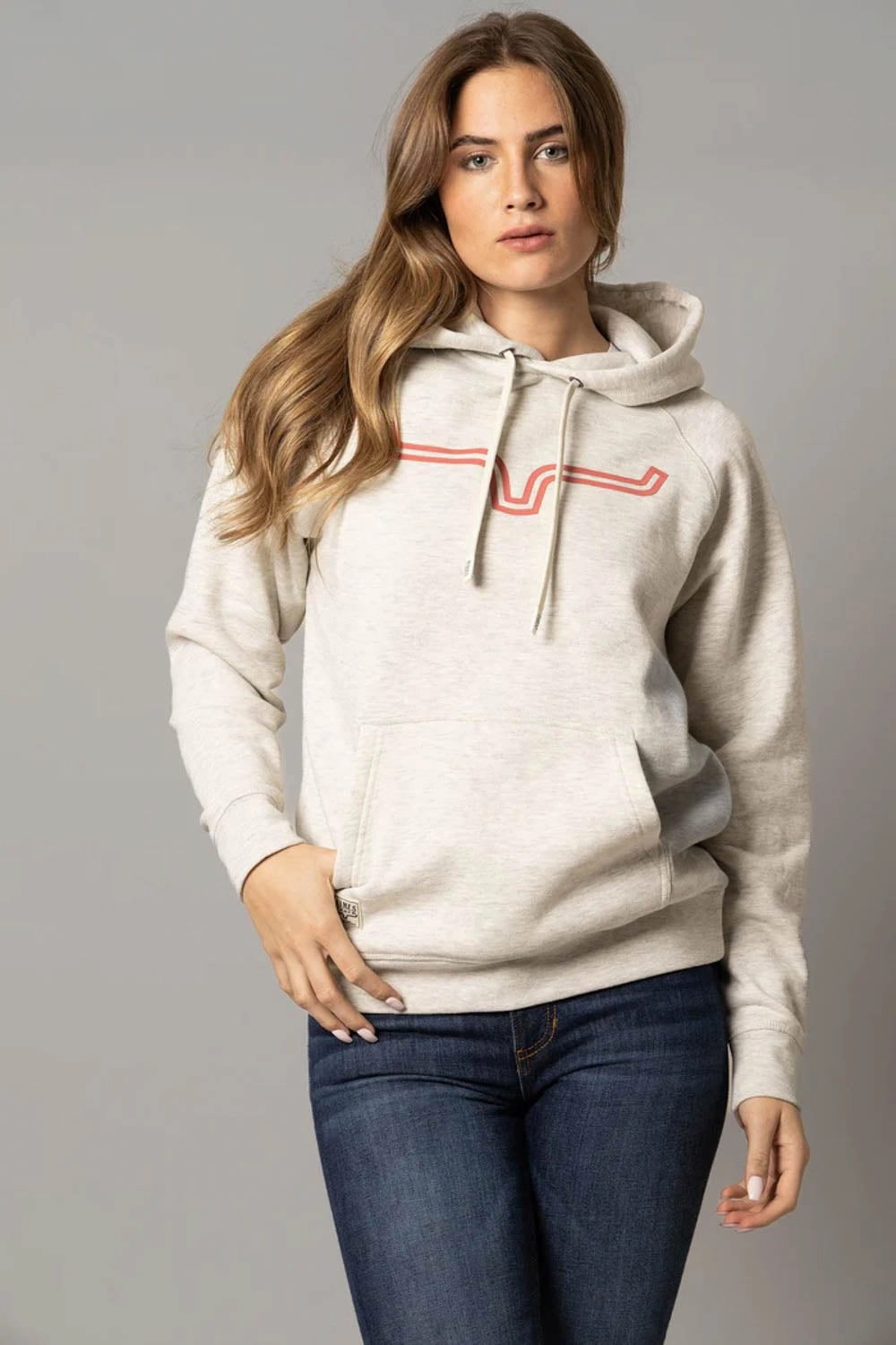 Weekday Street Look Kimes Ranch Womens Outlier Oatmeal Heather Cotton Blend Hoodie