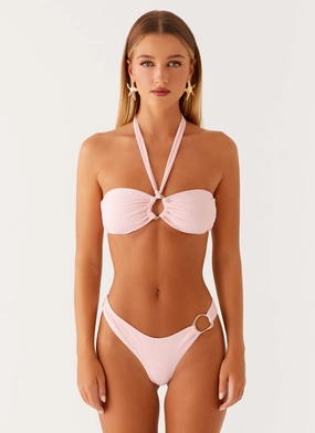 Kivara Bikini Bottoms - Pink Tagless Design