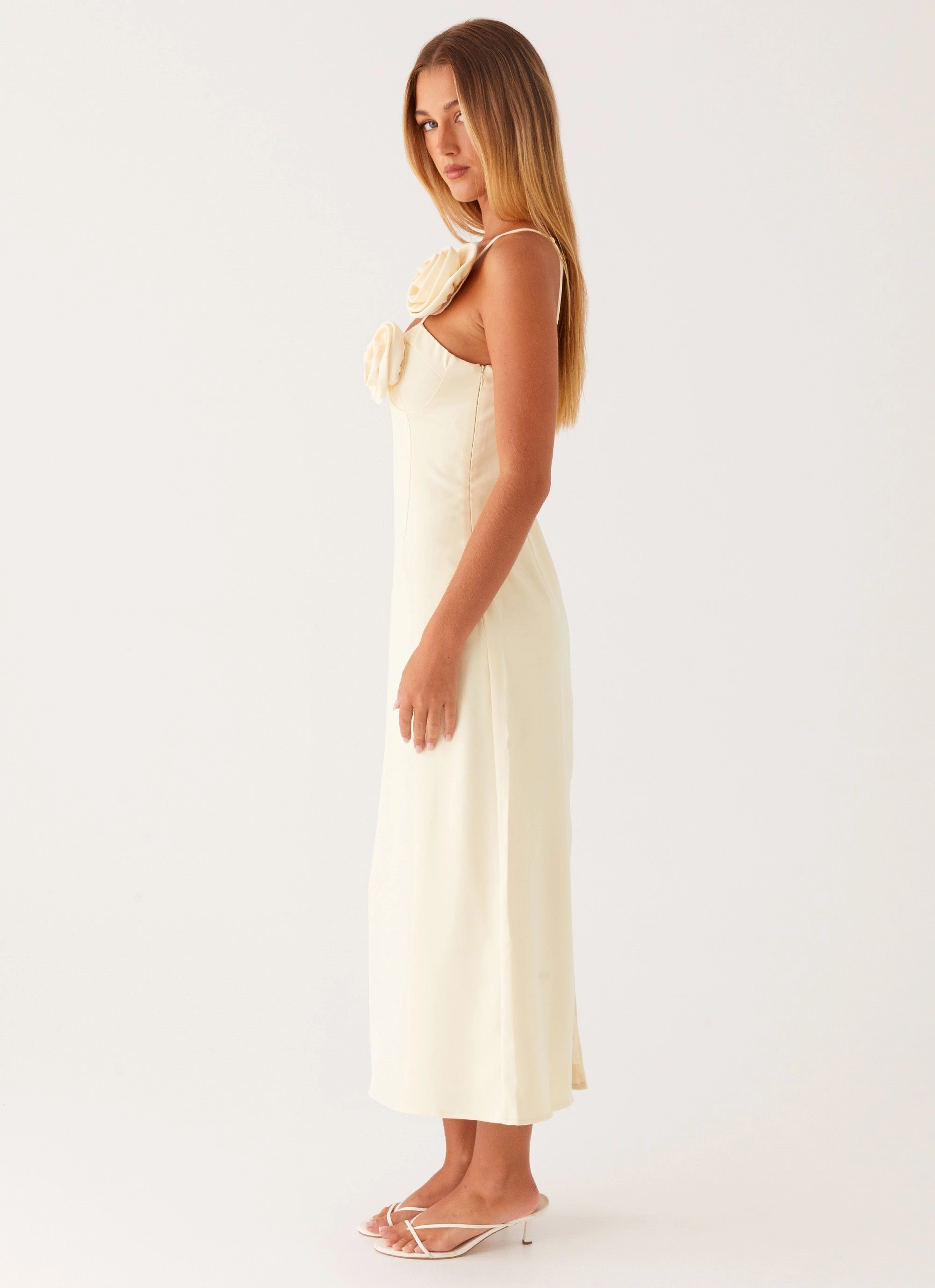 Sweetpea Midi Dress - Yellow Quick Drying Work or Play
