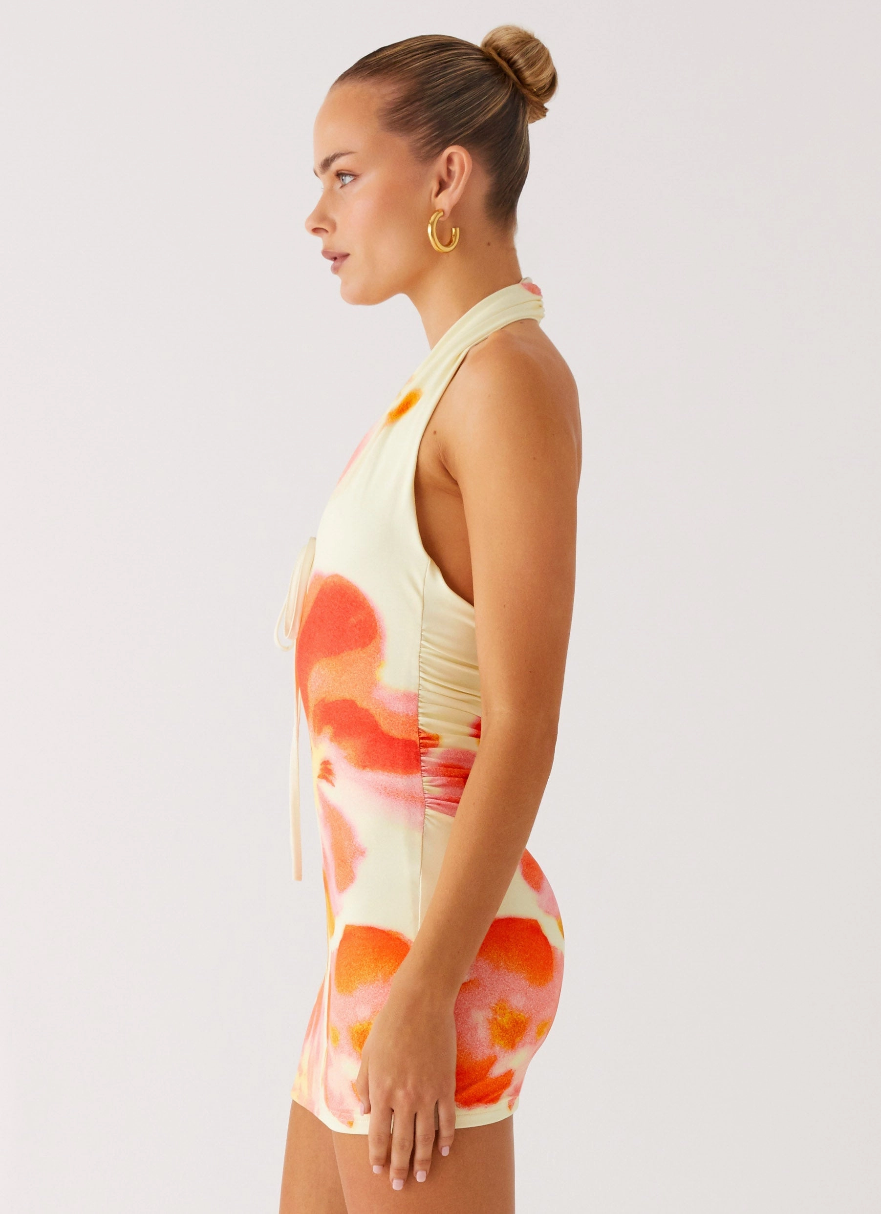 Functional Wear Know You Better Mini Dress - Mimosa Blossom