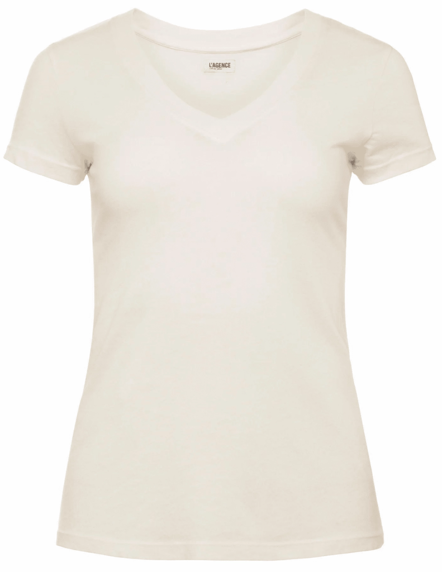 Eco Conscious Production Light and Cozy L'Agence Becca V-Neck Tee