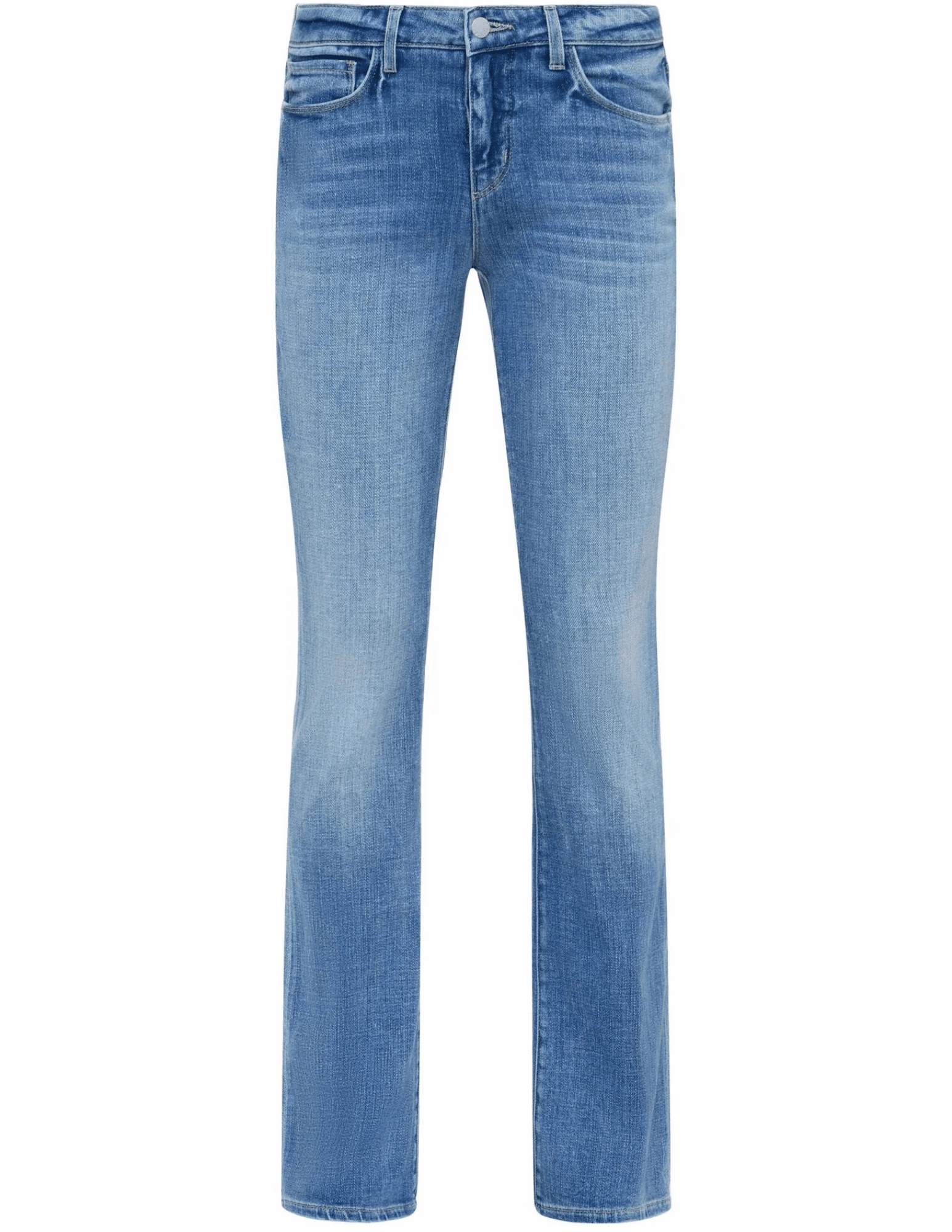 L'AGENCE Cara Low-Rise Bootcut Jeans in Ibarra Functional Fit City Ready