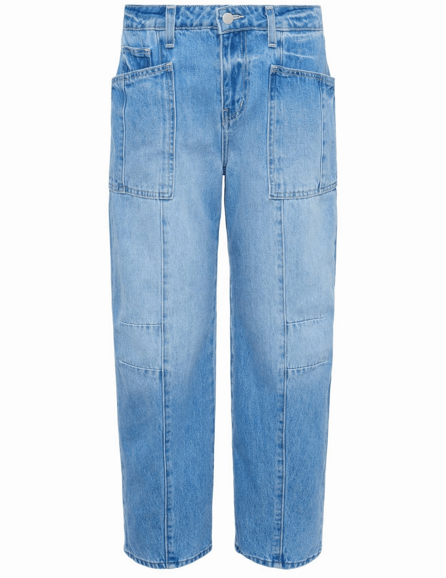L??AGENCE Cody High Rise Barrel Jeans in Cristo Versatile Wear Breathable Stretch