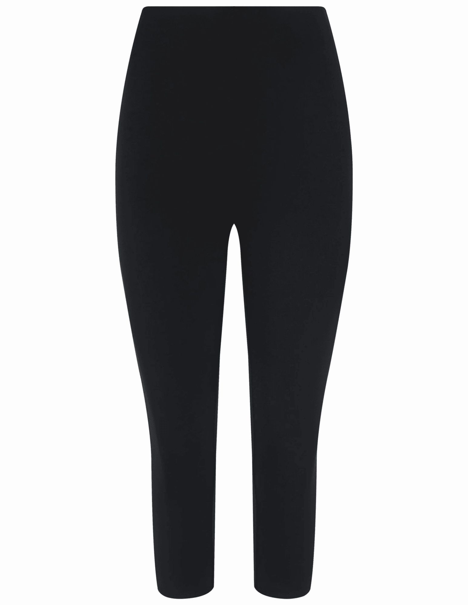 Secure Cuff Design L'AGENCE Dee Capri Pant in Black