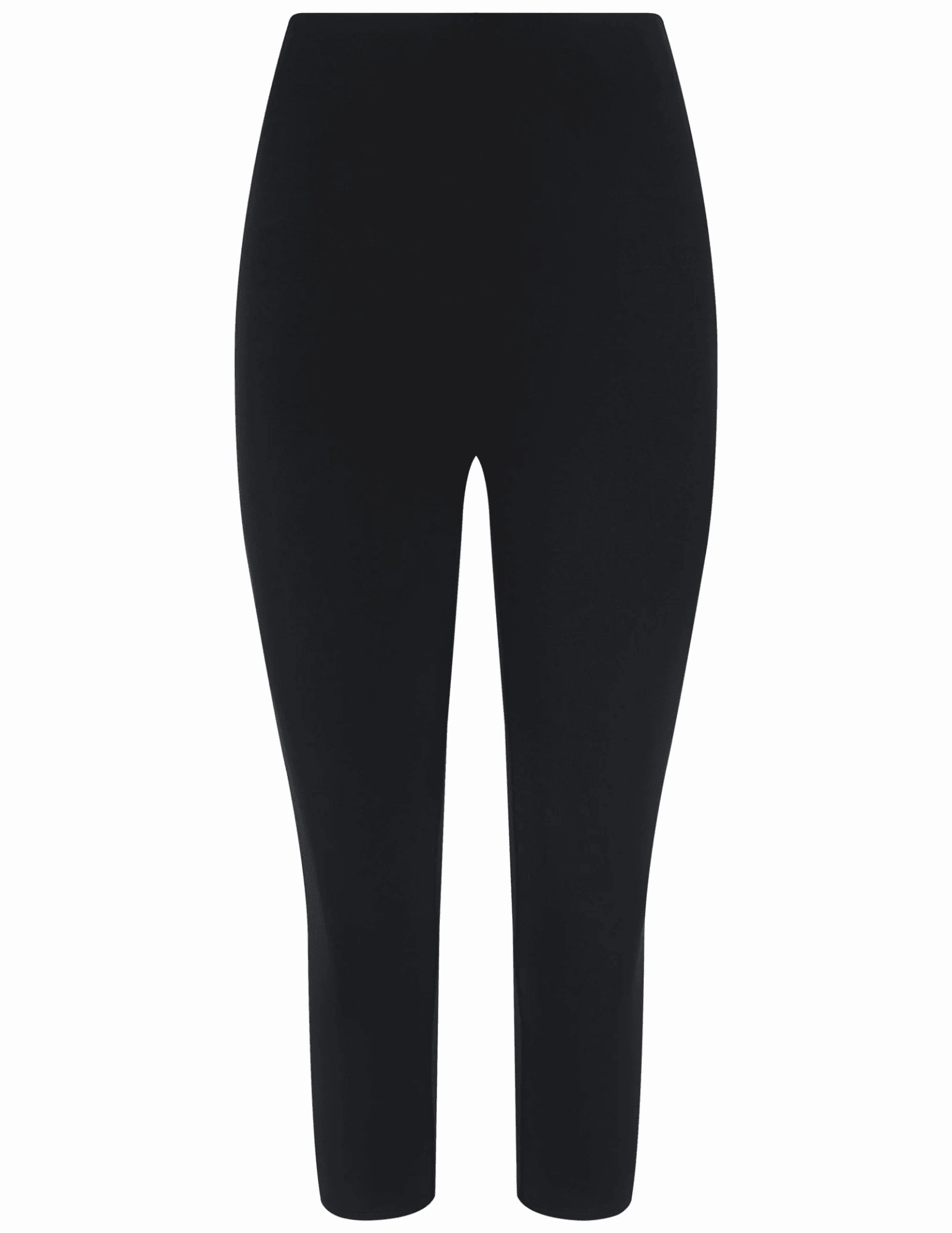 L'AGENCE Dee Capri Pant in Black Breathable Layer