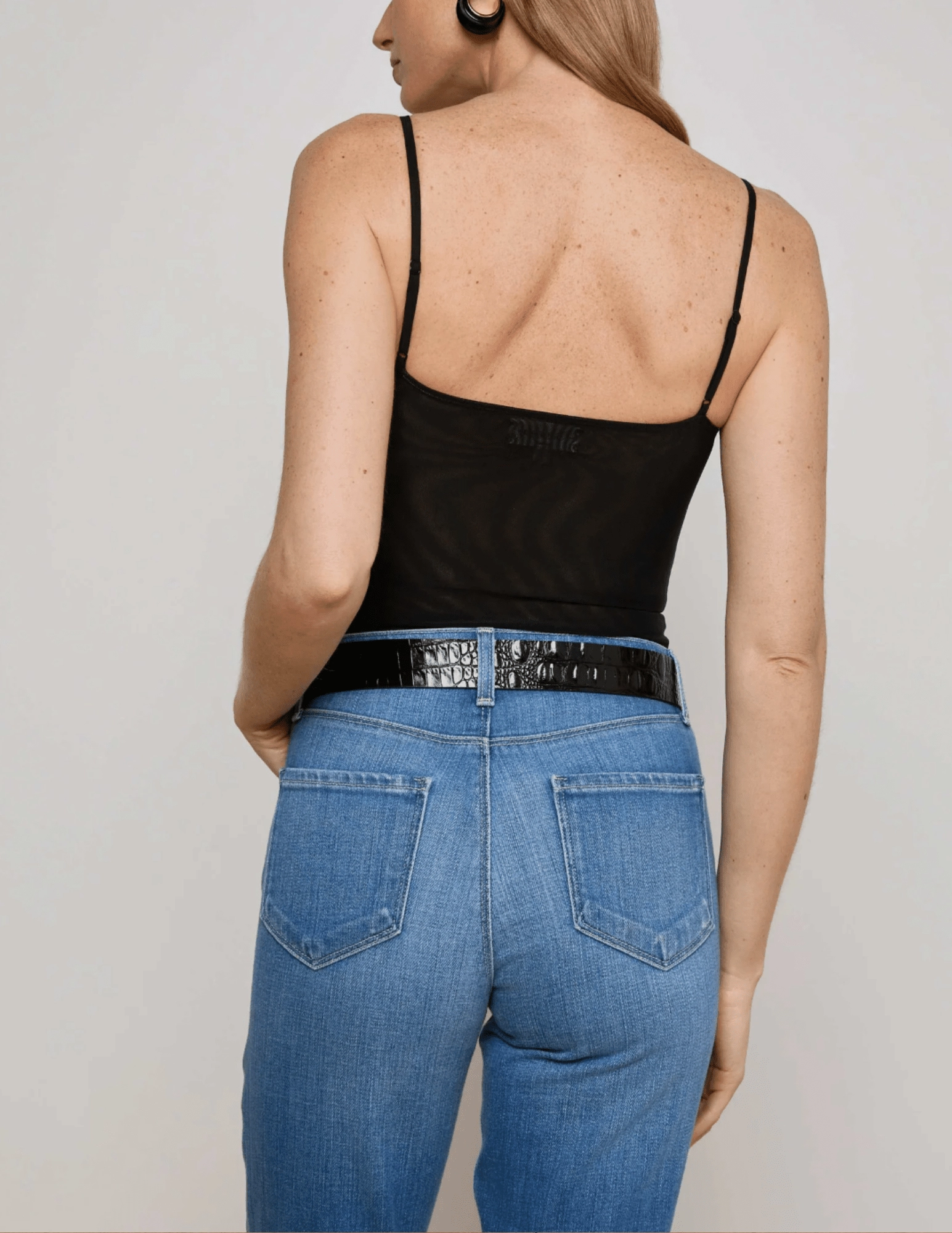 Layered Ventilation Zones L'AGENCE Elowen Underwire Mesh Bodysuit