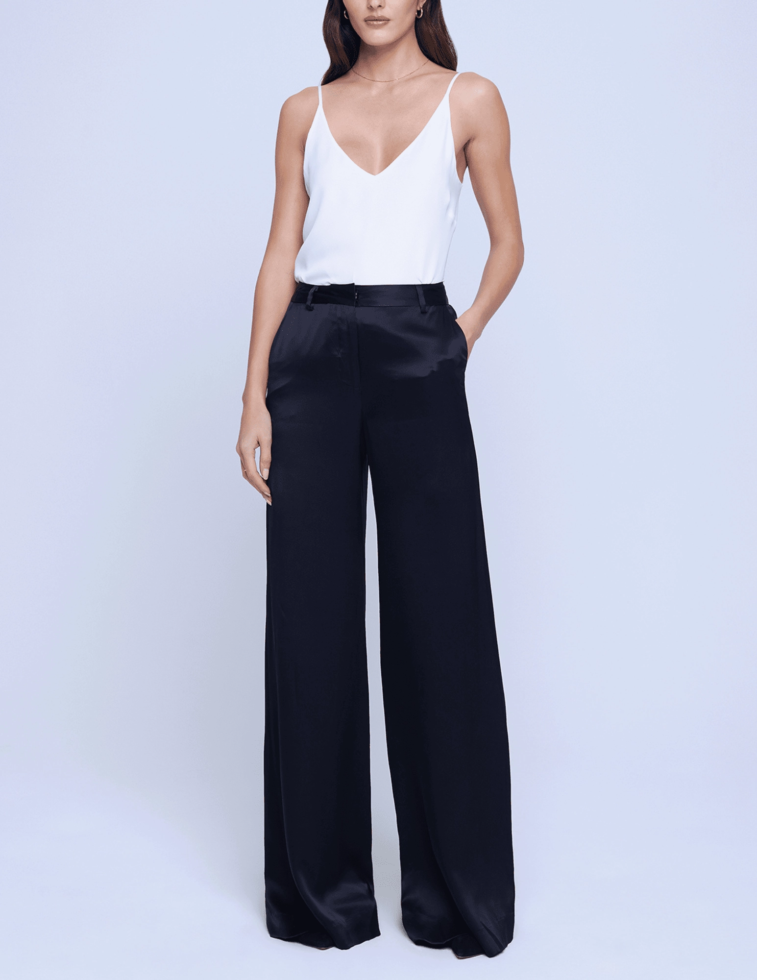 L'Agence Gavin Wide Leg Pant Printed design