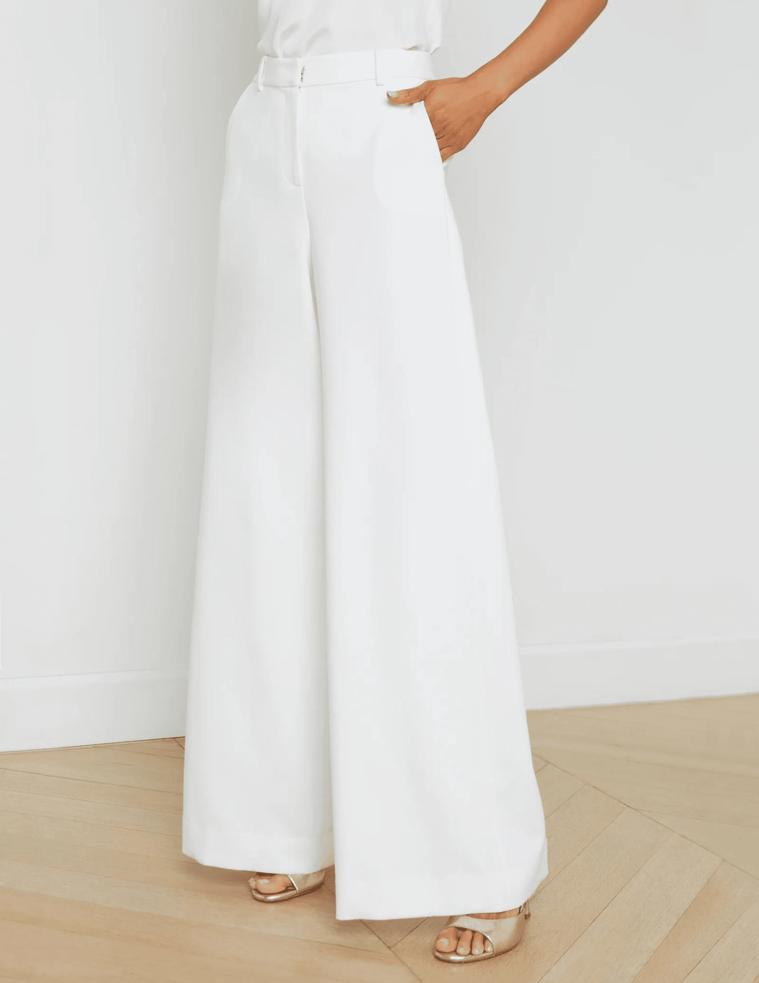 Clean Cut L'Agence Gavin Wide Leg Pant