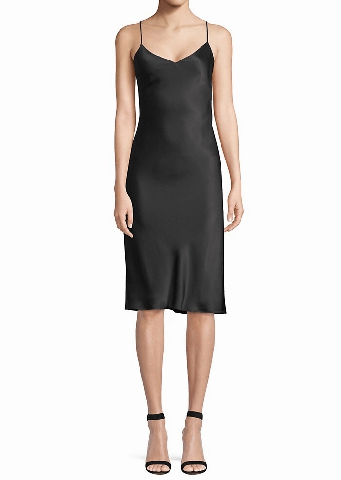 Urban Casual L'Agence Jodie V-Neck Slip Dress