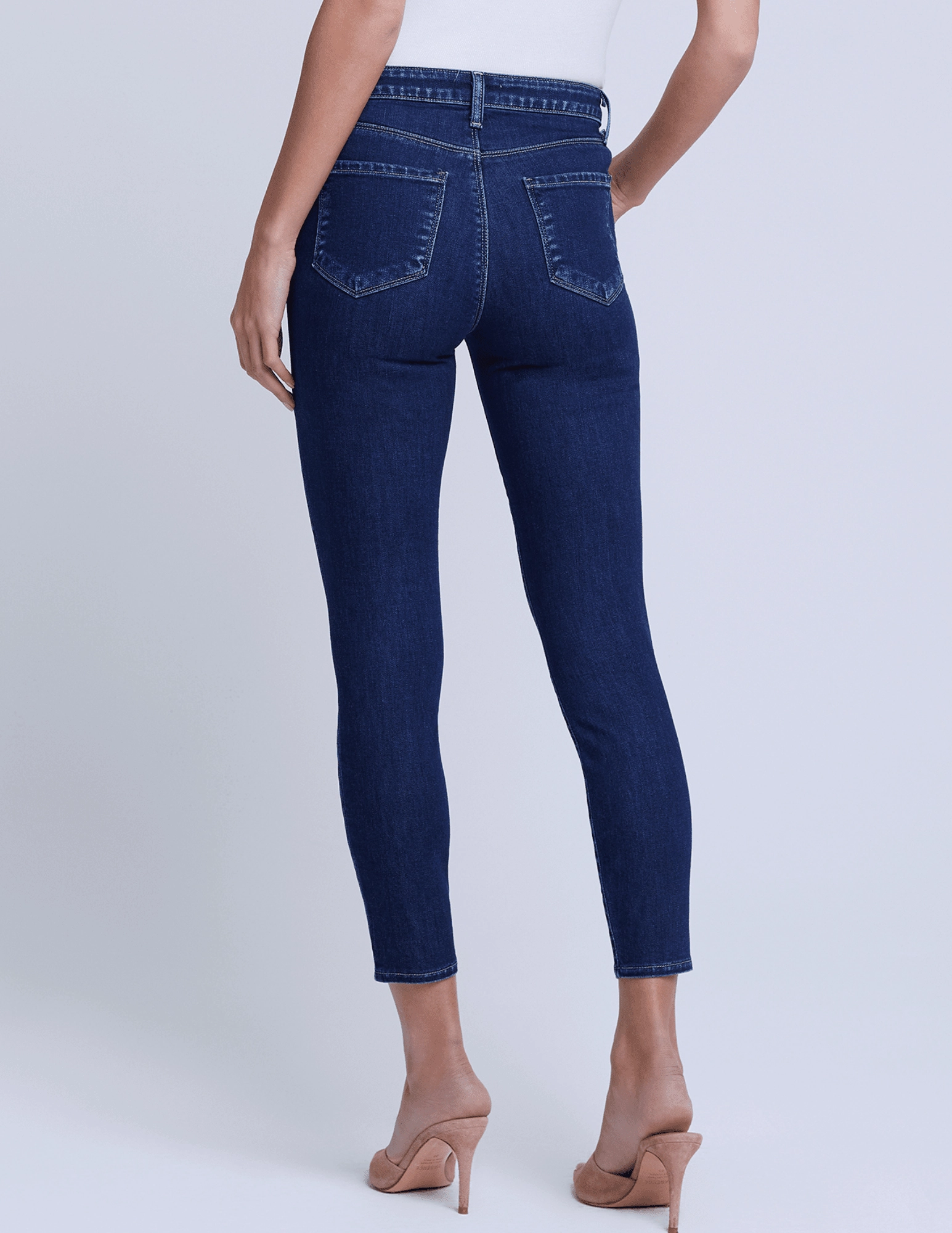 Classic Item City Look L??AGENCE Margot High Rise Skinny Jeans In 4am