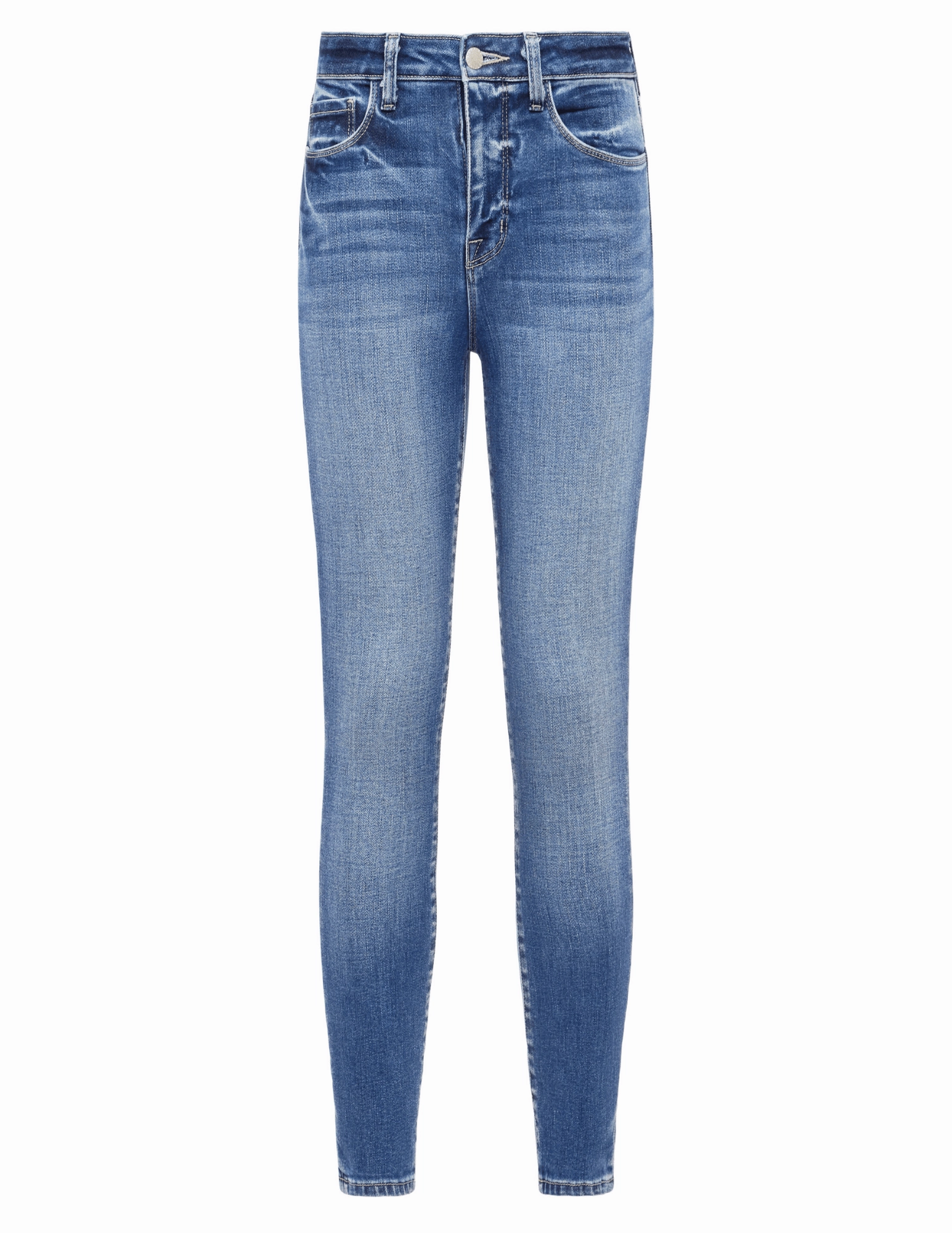 Trendy Vibe Lightweight L'AGENCE Margot High Rise Skinny Jeans In Cambridge