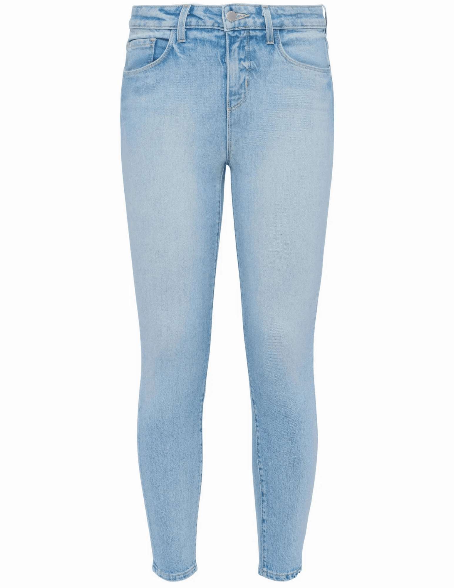 Trendy Evening Stroll Day To Night L'AGENCE Margot High Rise Skinny Jeans in Porter