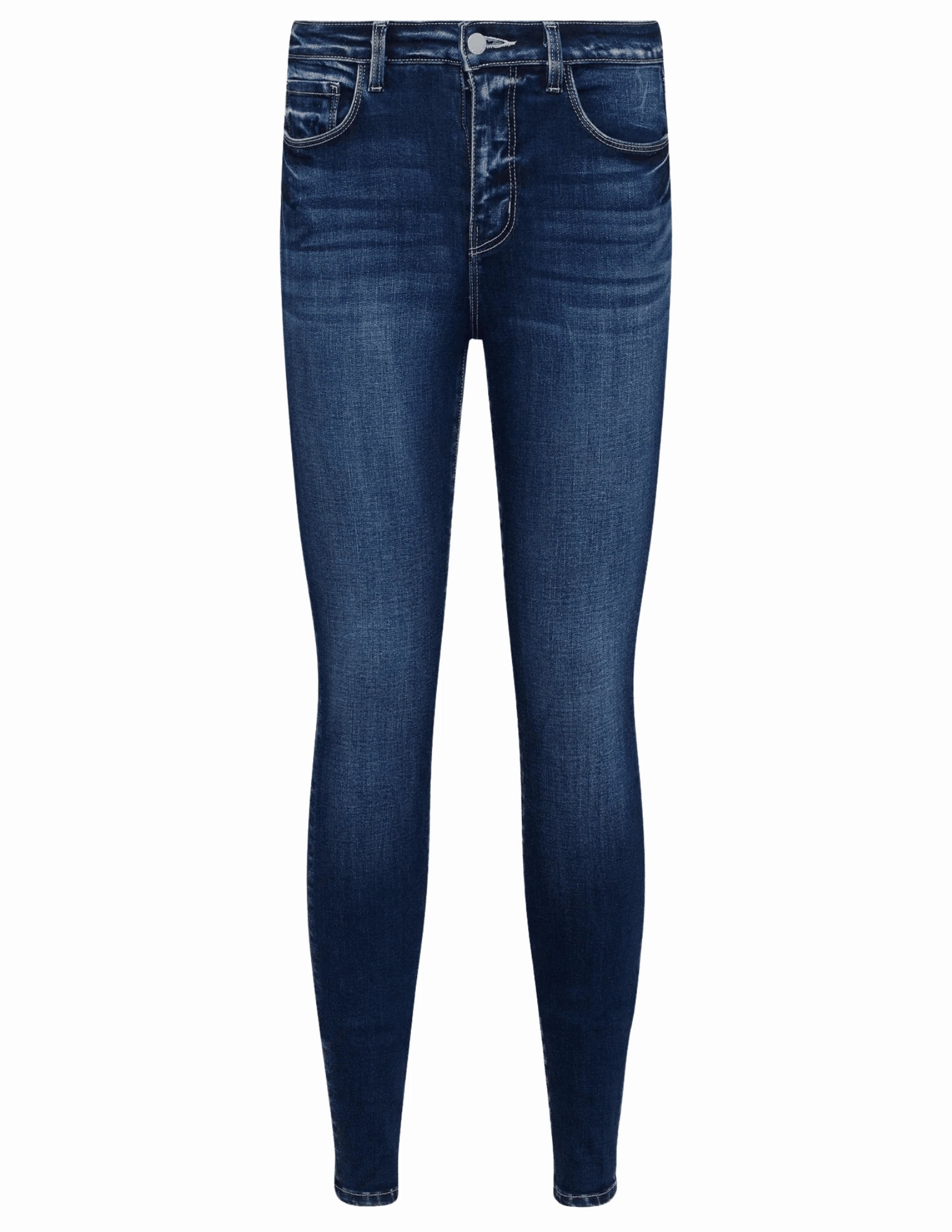 Outdoor Comfort Eco Dye Process L??AGENCE Marguerite High Rise Jeans in Columbia