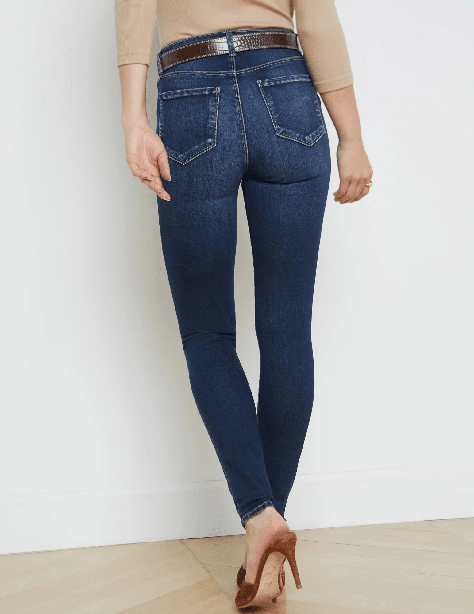 Active Comfort Fit Comfort Wearable L??AGENCE Marguerite High Rise Jeans in Columbia