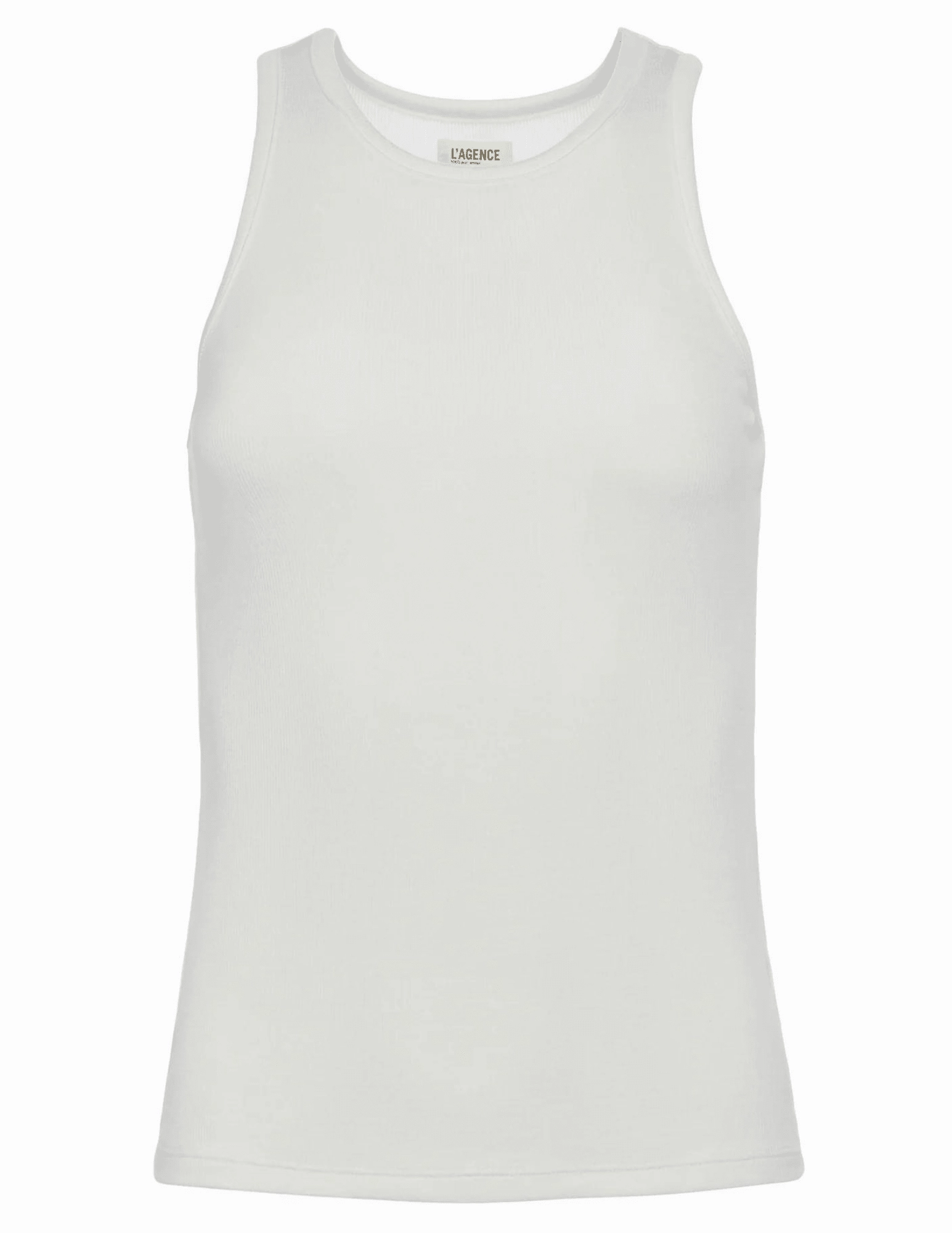 NonRestrictiveFit AdjustableWaistband L'Agence Nia Racerback Tank Top